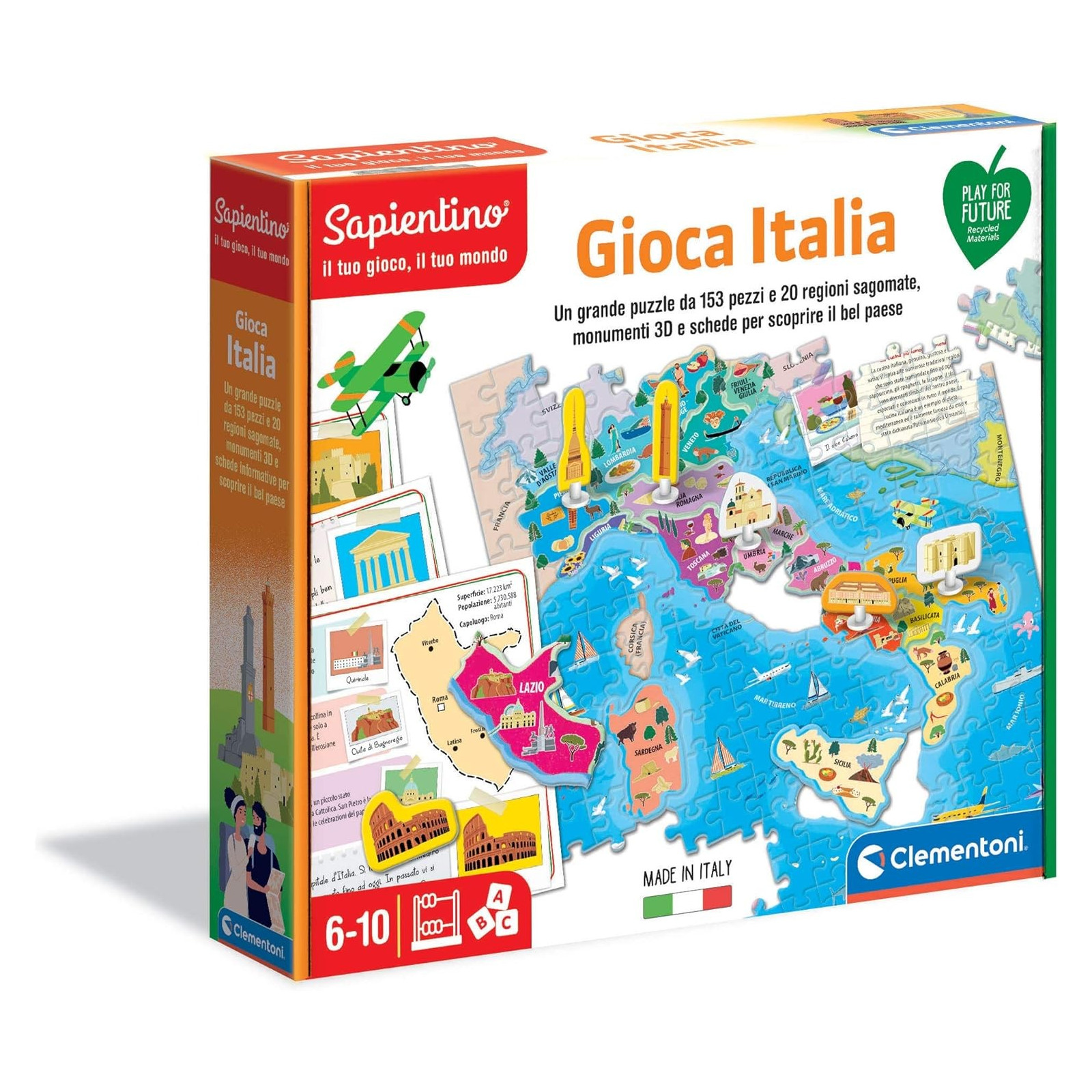 GIOCA ITALIA - Clementoni - EDUCATIONAL - td-toys.it