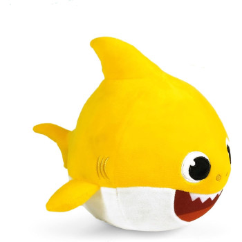 BABY SHARK PELUCHE L30CM C/CANZONE ORIGINALE-TEDDY BEAR- TD Toys