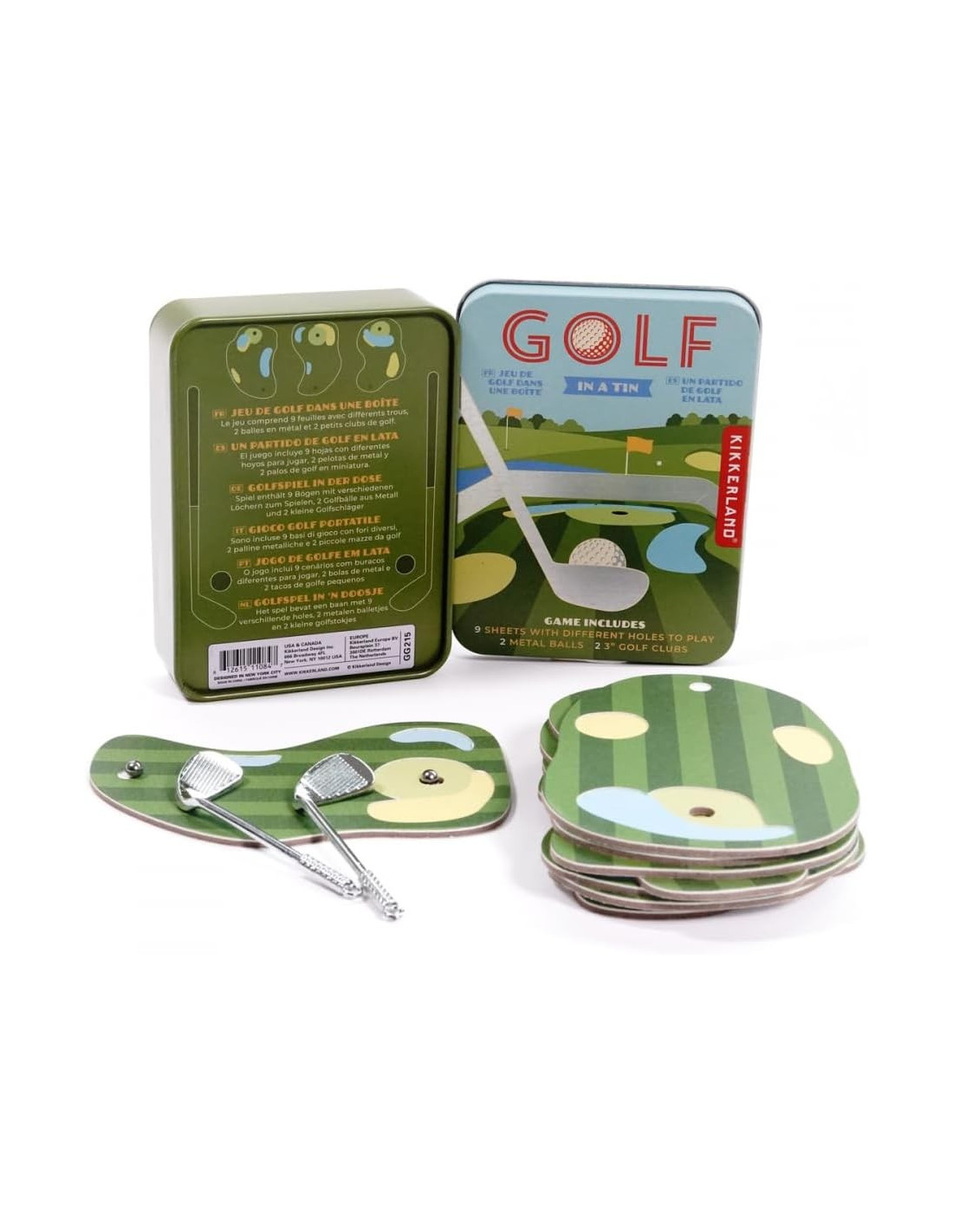 GIOCO GOLF IN UNA SCATOLA KIKKERLAND-BOARD GAMES'