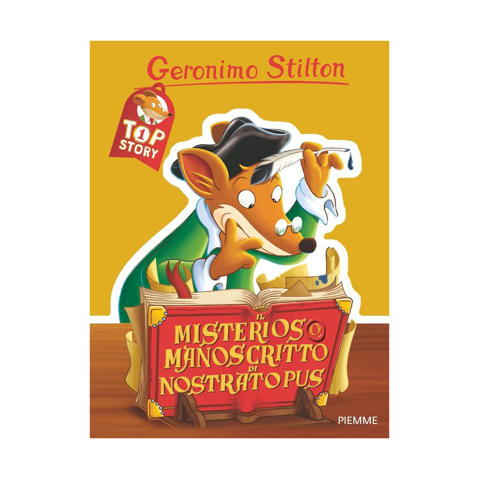 Geronimo Stilton - Il misterioso manoscritto di Nostradamus - PIEMME - LIBRI - td-toys.it