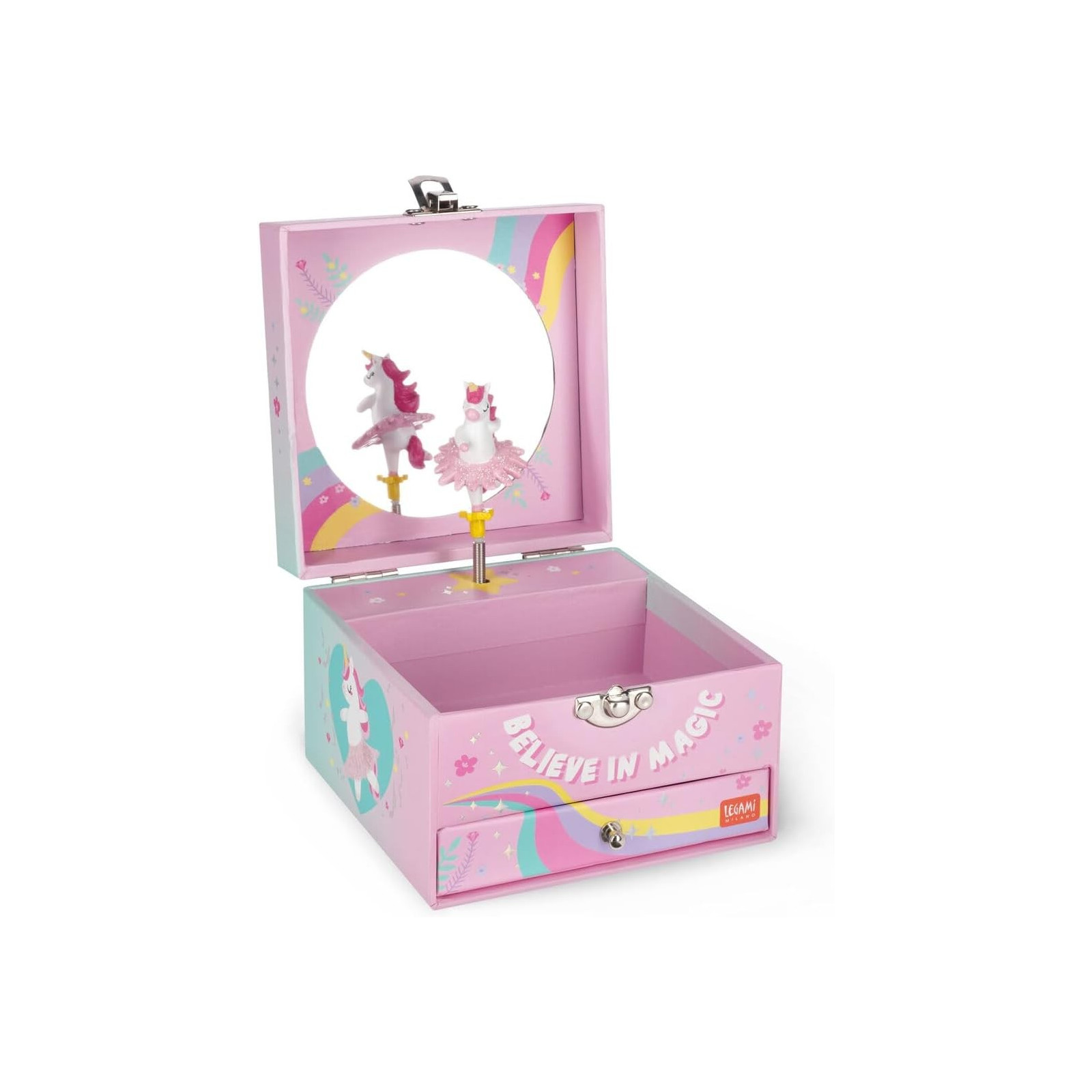 CARILLON PORTAGIOIE - MUSIC BOX -UNICORN-LEGAMI MILANO