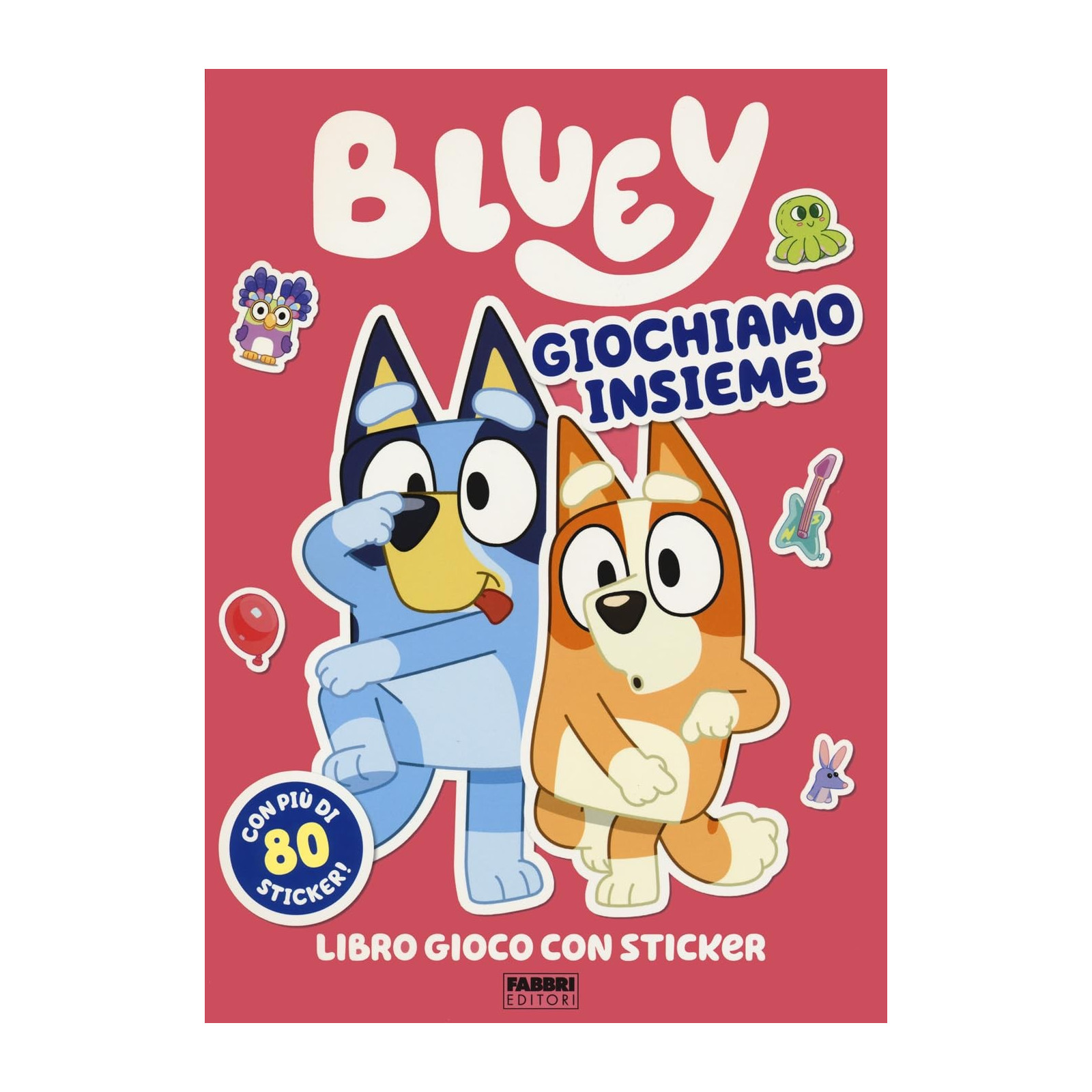 Bluey giochiamo insieme - FABBRI EDITORI - DA COLORARE - td-toys.it