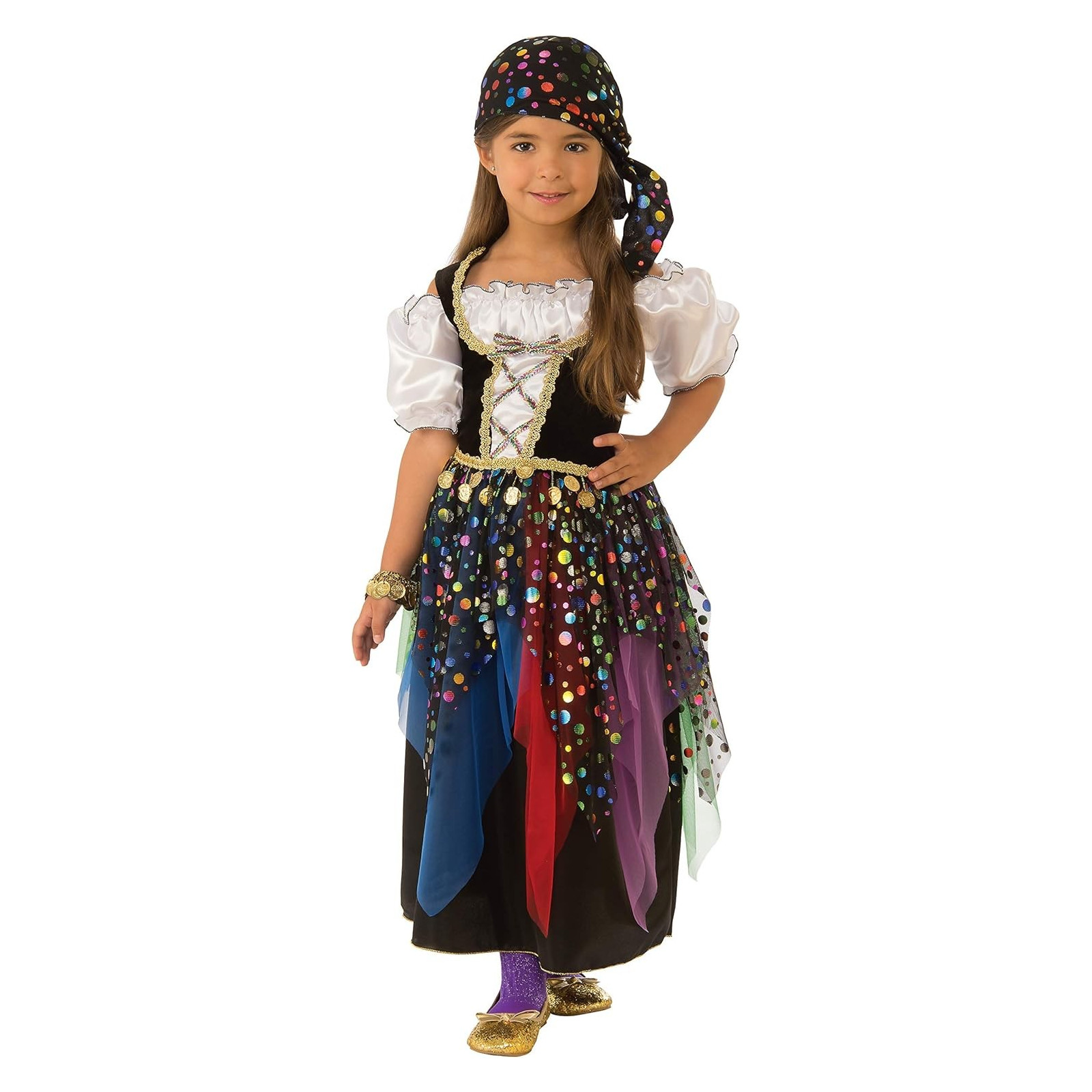 VESTITO ZINGARA PER BAMBINI - RUBIES - CARNIVAL - td-toys.it