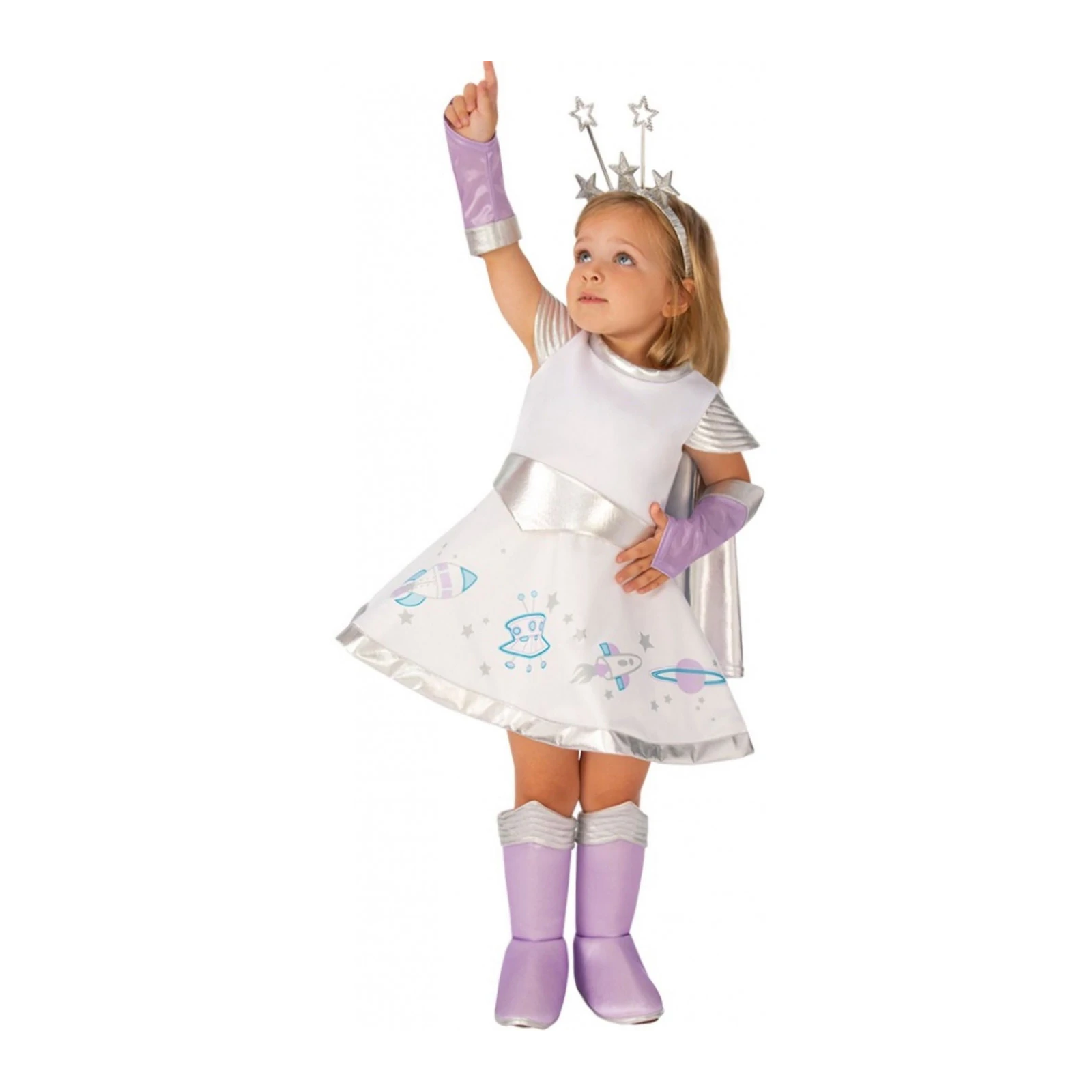 VESTITO SPACE GIRL PER BAMBINI - RUBIES - CARNEVALE - td-toys.it