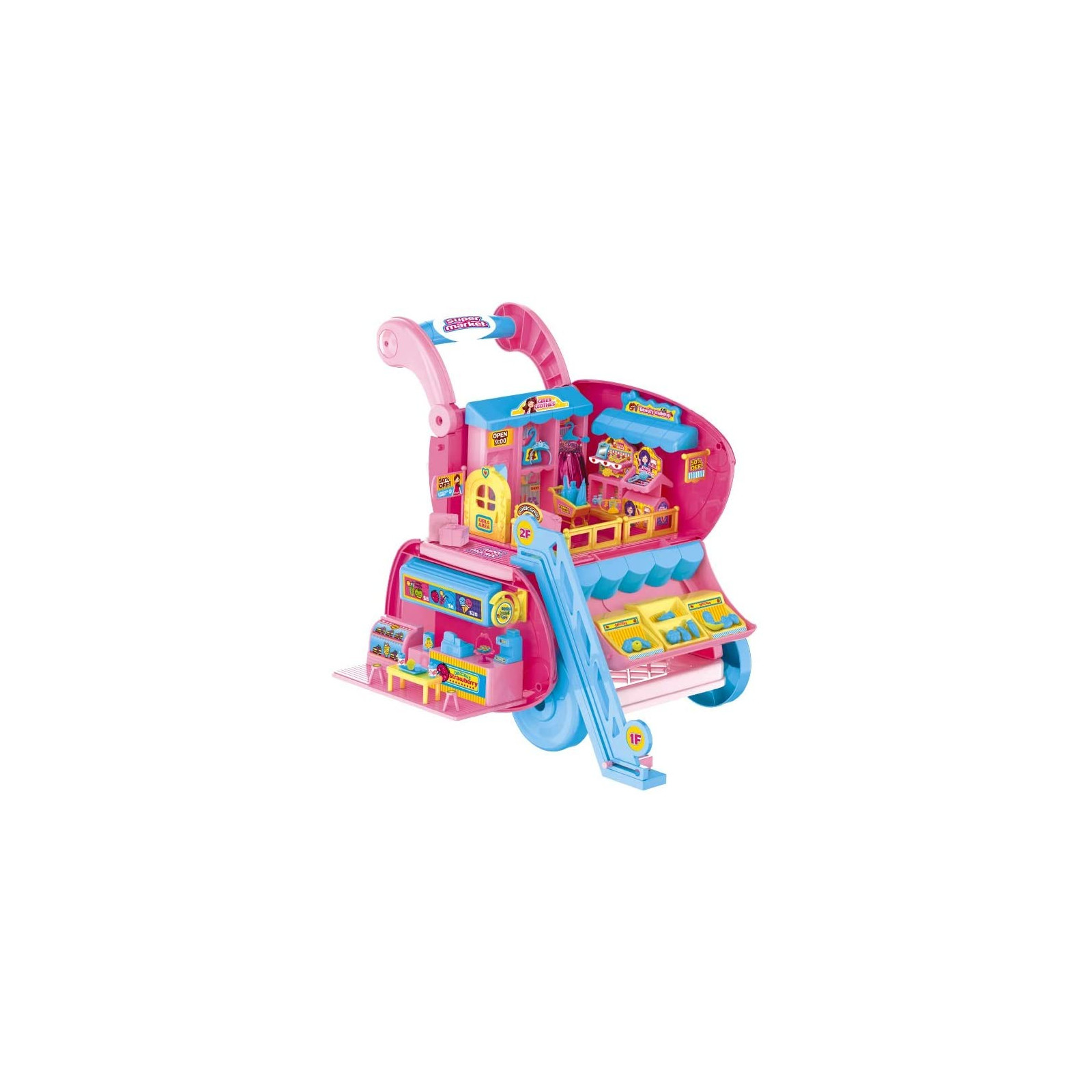 PLAYSET TROLLEY SUPER MARKET - - CHILD - td-toys.it