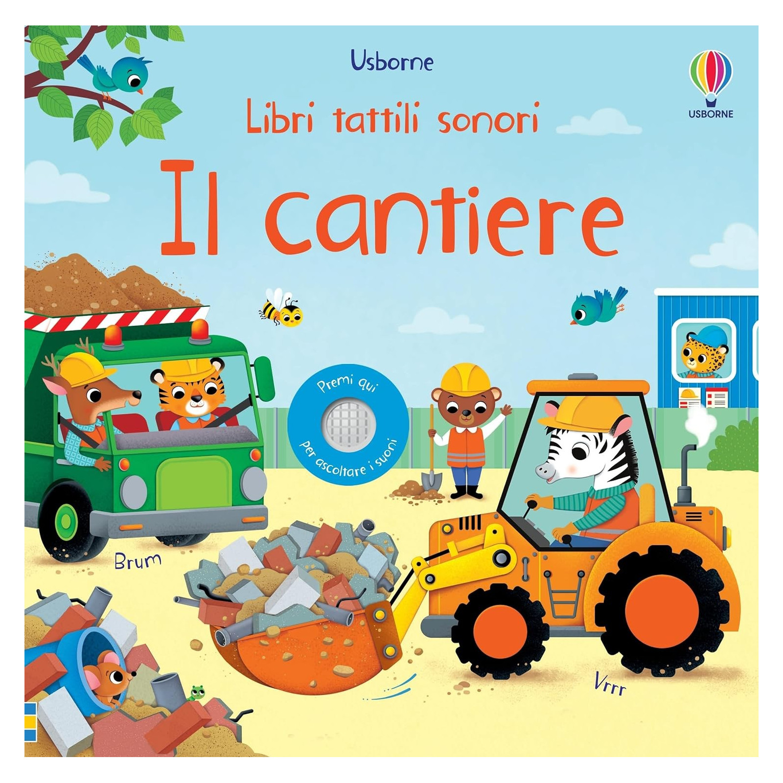 Libri tattili e sonori - il cantiere - USBORNE - BOOKS - td-toys.it