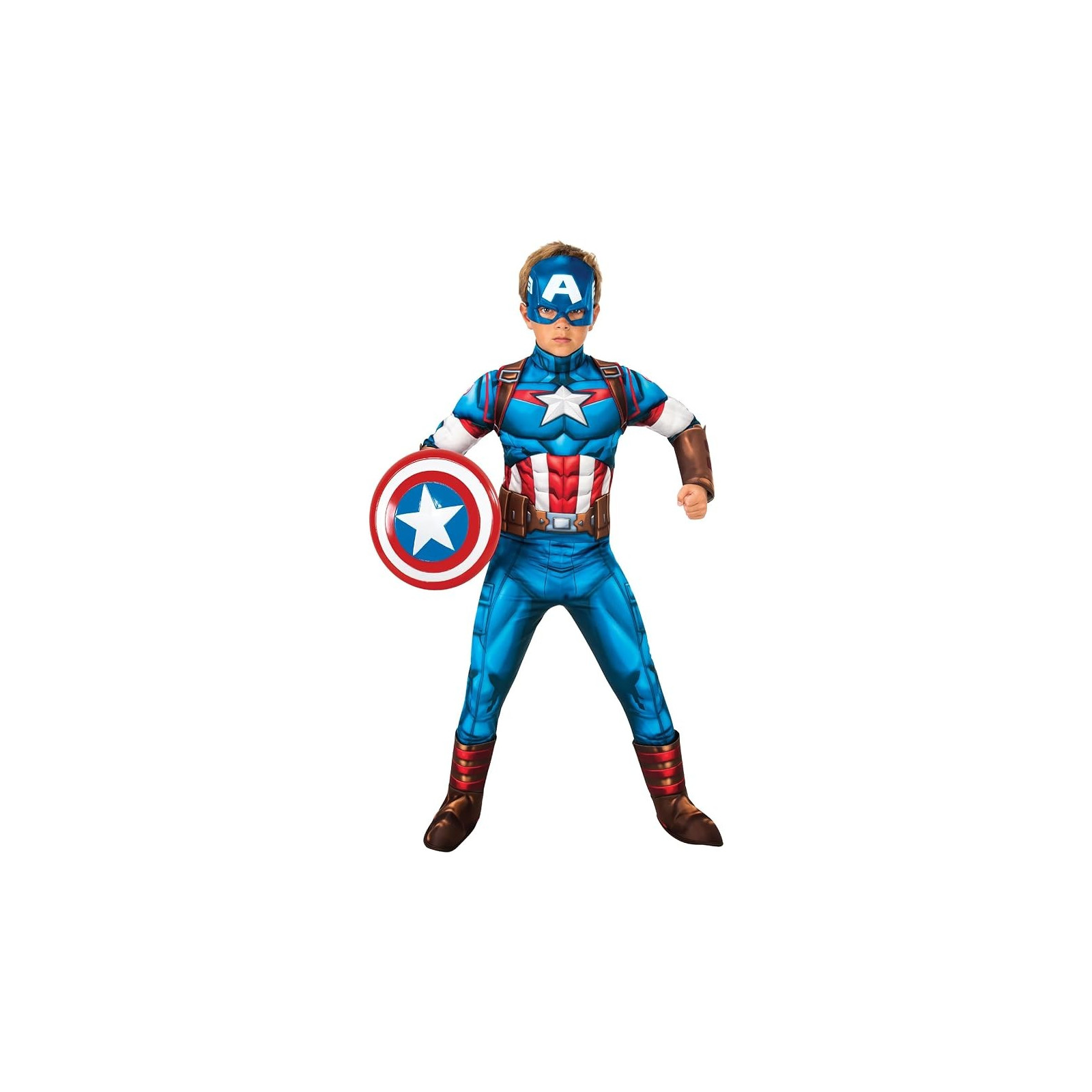 COSTUME CAPTAIN AMERICA DELUXE INF - RUBIES - CARNEVALE - td-toys.it