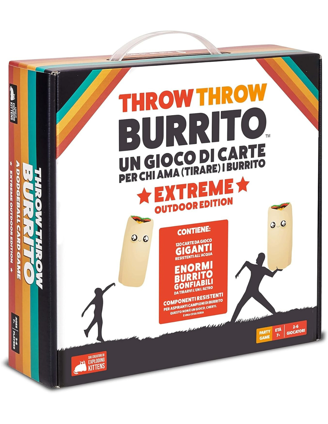 Throw Throw Burrito Extreme Outdoor Edition - ASMODEE - BOARD GAMES' - td-toys.it