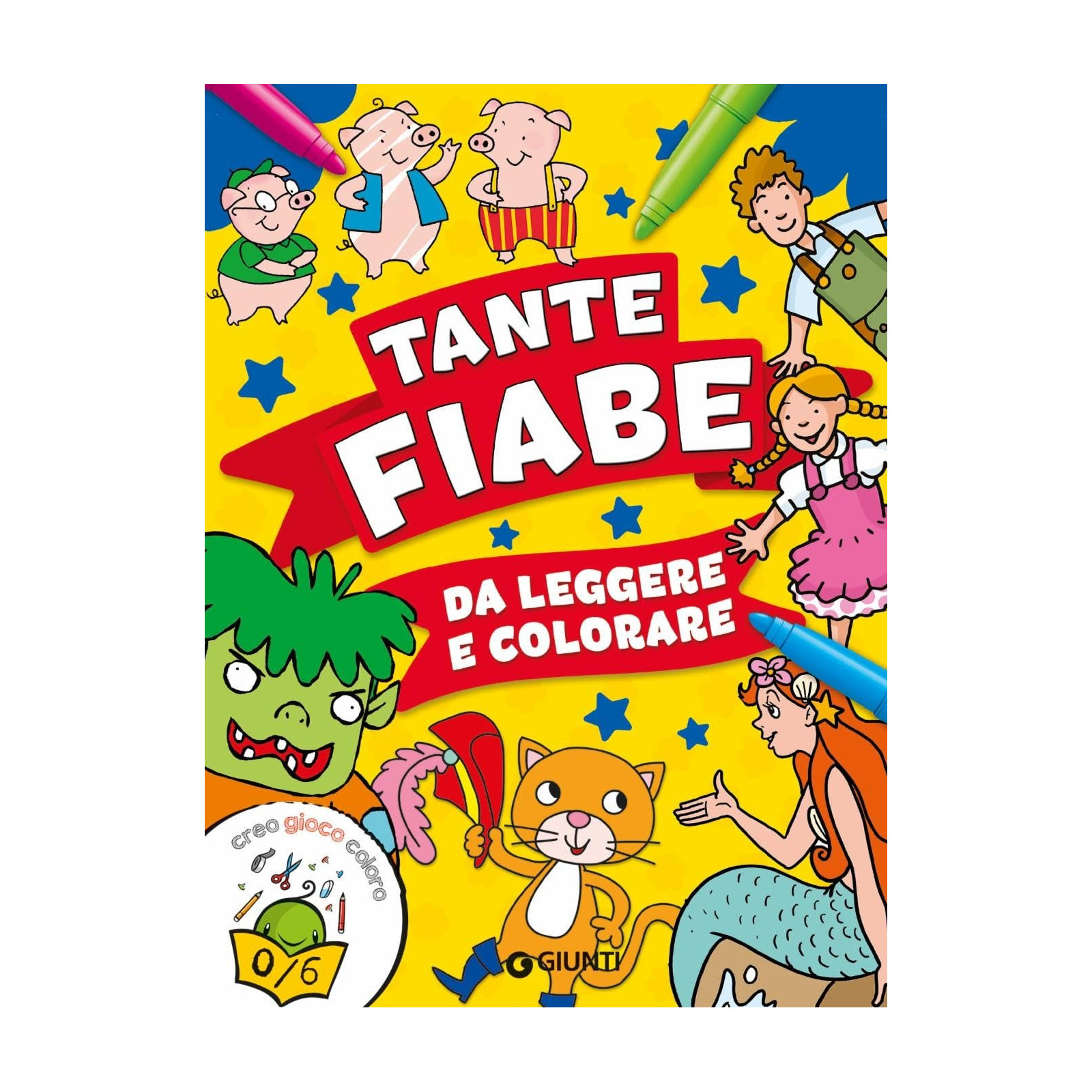 TANTE FIABE DA LEGGERE E COLORARE-LIBRI