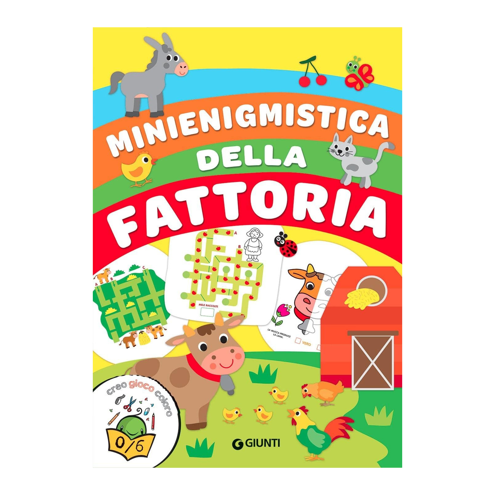 MINI ENIGMISTICA DELLA FATTORIA - GIUNTI - BOOKS - td-toys.it