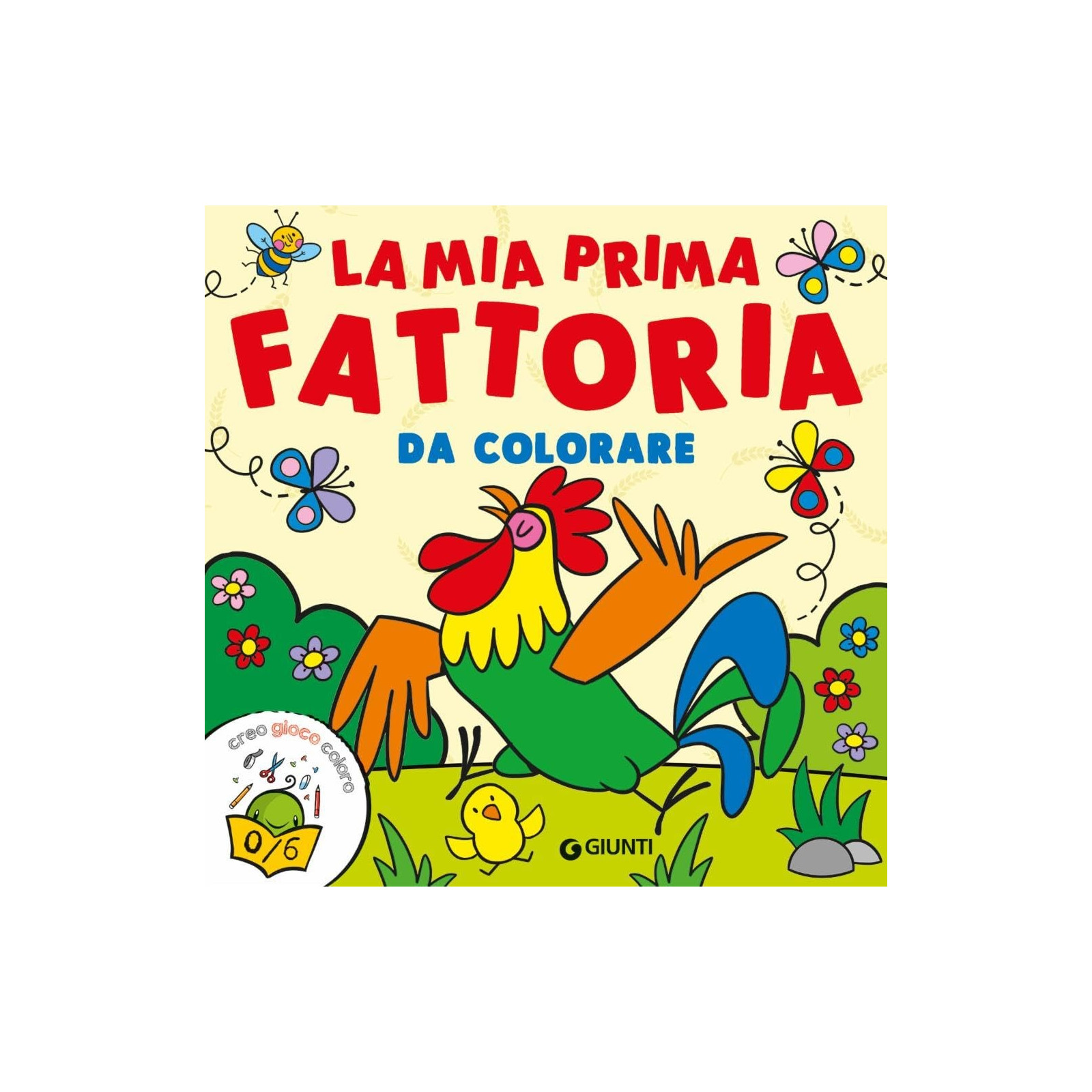 MIA PRIMA FATTORIA DA COLORARE (LA)-LIBRI