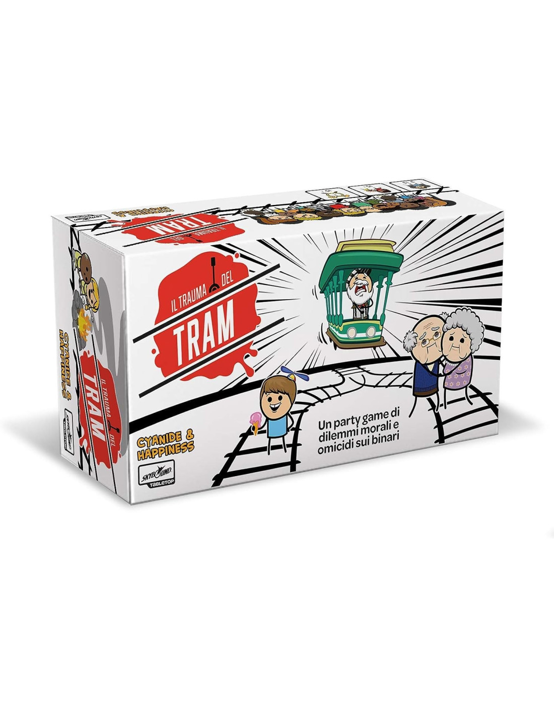 Il Trauma del Tram - ASMODEE - BOARD GAMES' - td-toys.it