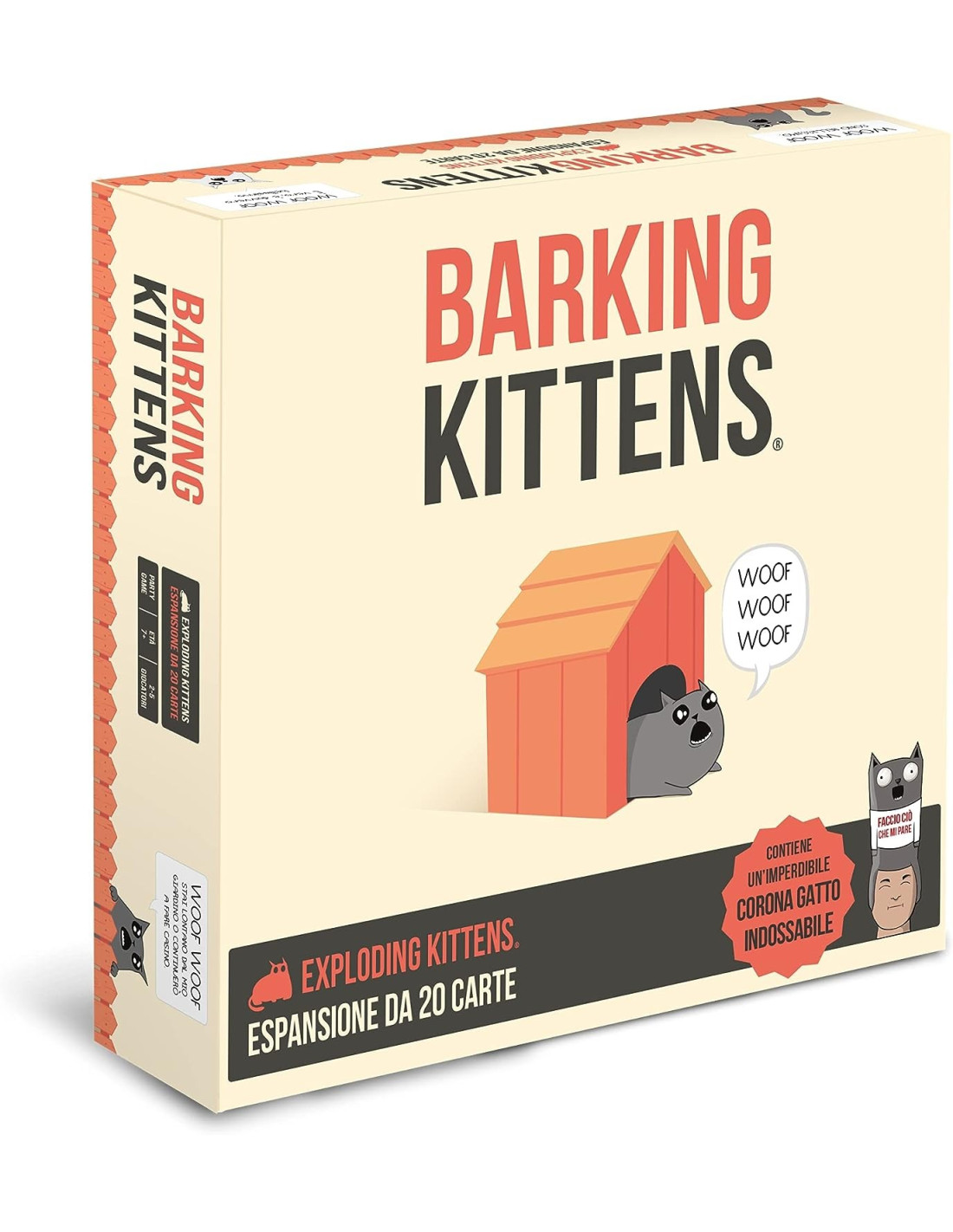 Barking Kittens - ASMODEE - BOARD GAMES' - td-toys.it