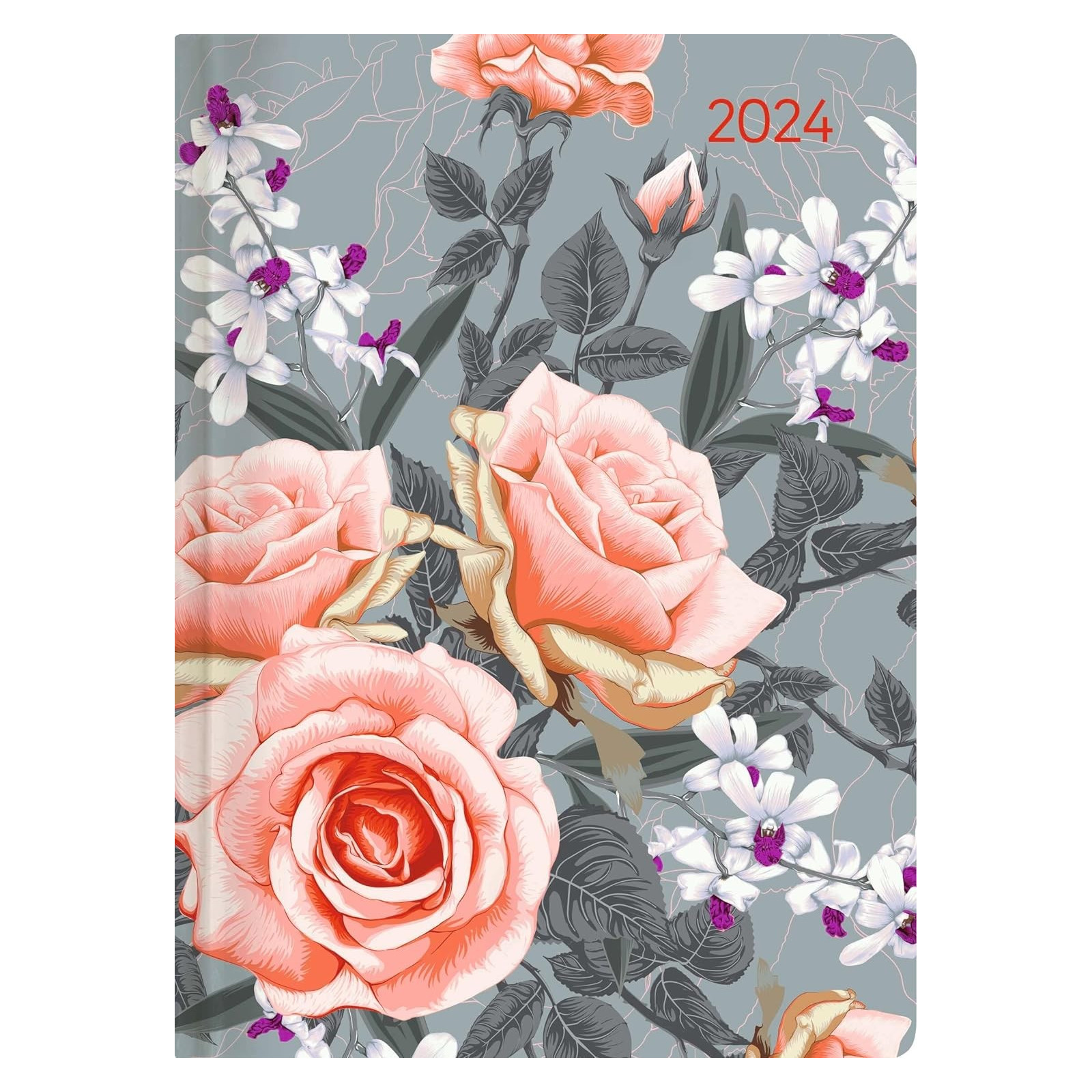 AGENDA GIORN.2024 STYLE ROSES A.EDI. - FRANCO COSIMO PANINI - GIFTS - td-toys.it