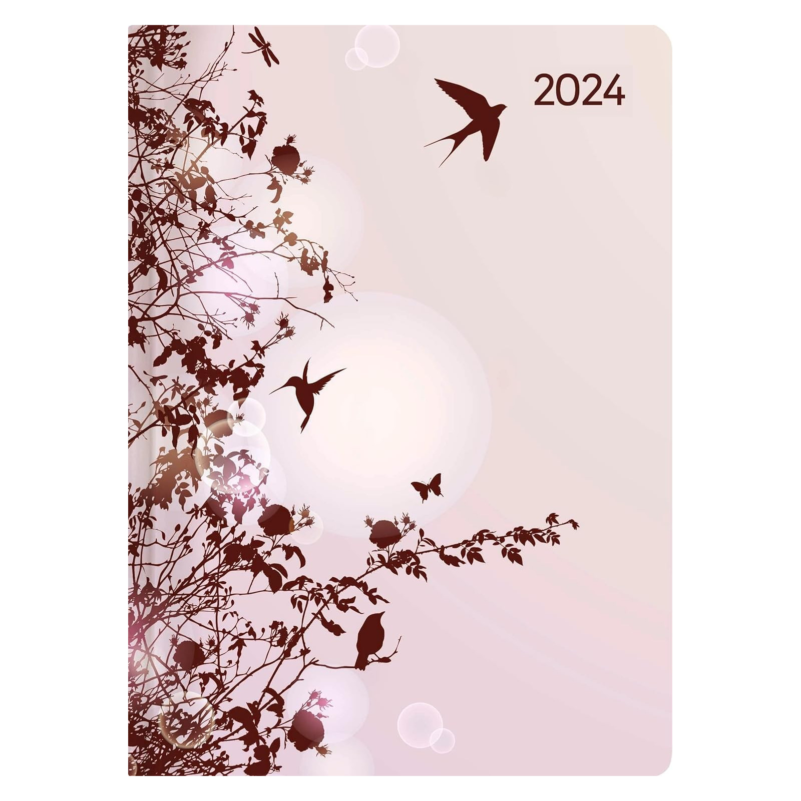 AGENDA GIORN.2024 STYLE HUMMINGB.TREE A.EDI. - FRANCO COSIMO PANINI - ARTICOLI DA REGALO - td-toys.it