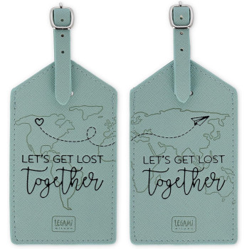 ETICHETTA BAGAGLIO - LET'S GETLOST TOGETHER - TRAVEL-TRAVEL- TD Toys