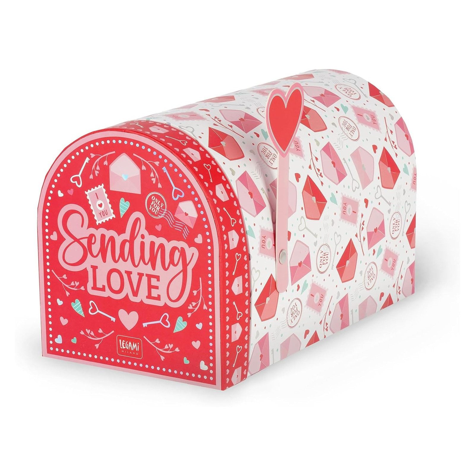 SCATOLA REGALO - LOVE MAIL BOX L- LOVE LETTER - LEGAMI MILANO - LEGAMI MILANO - td-toys.it