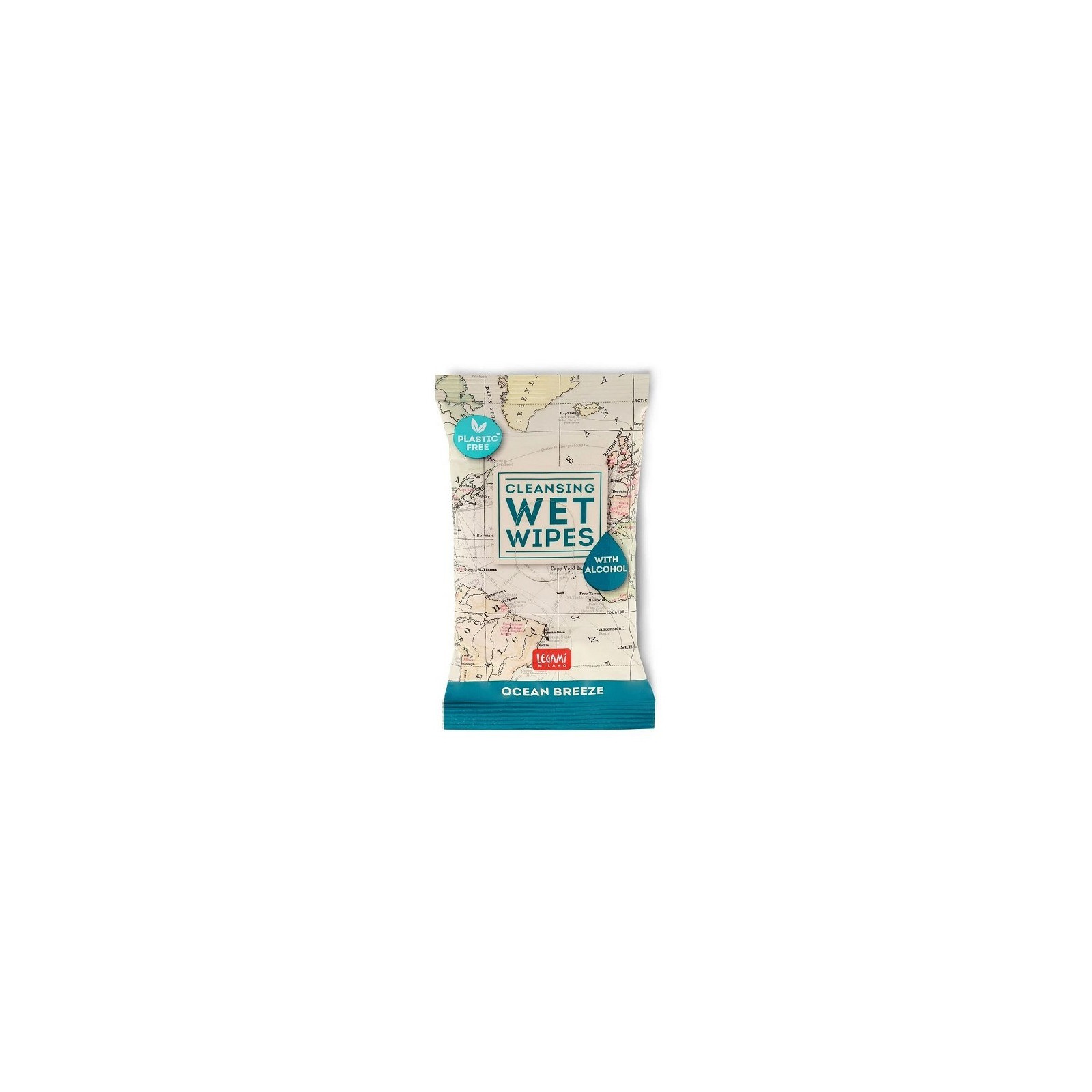 10 SALVIETTINE DET. PER MANI - SOS CLEANSING WET WIPES - TRAVEL-LEGAMI MILANO