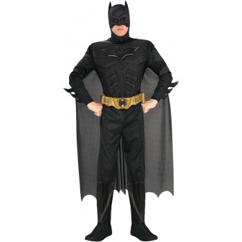 COST BATMAN DELUXE C/MUSCOLI ADULTO - RUBIES - COSTUMES - td-toys.it