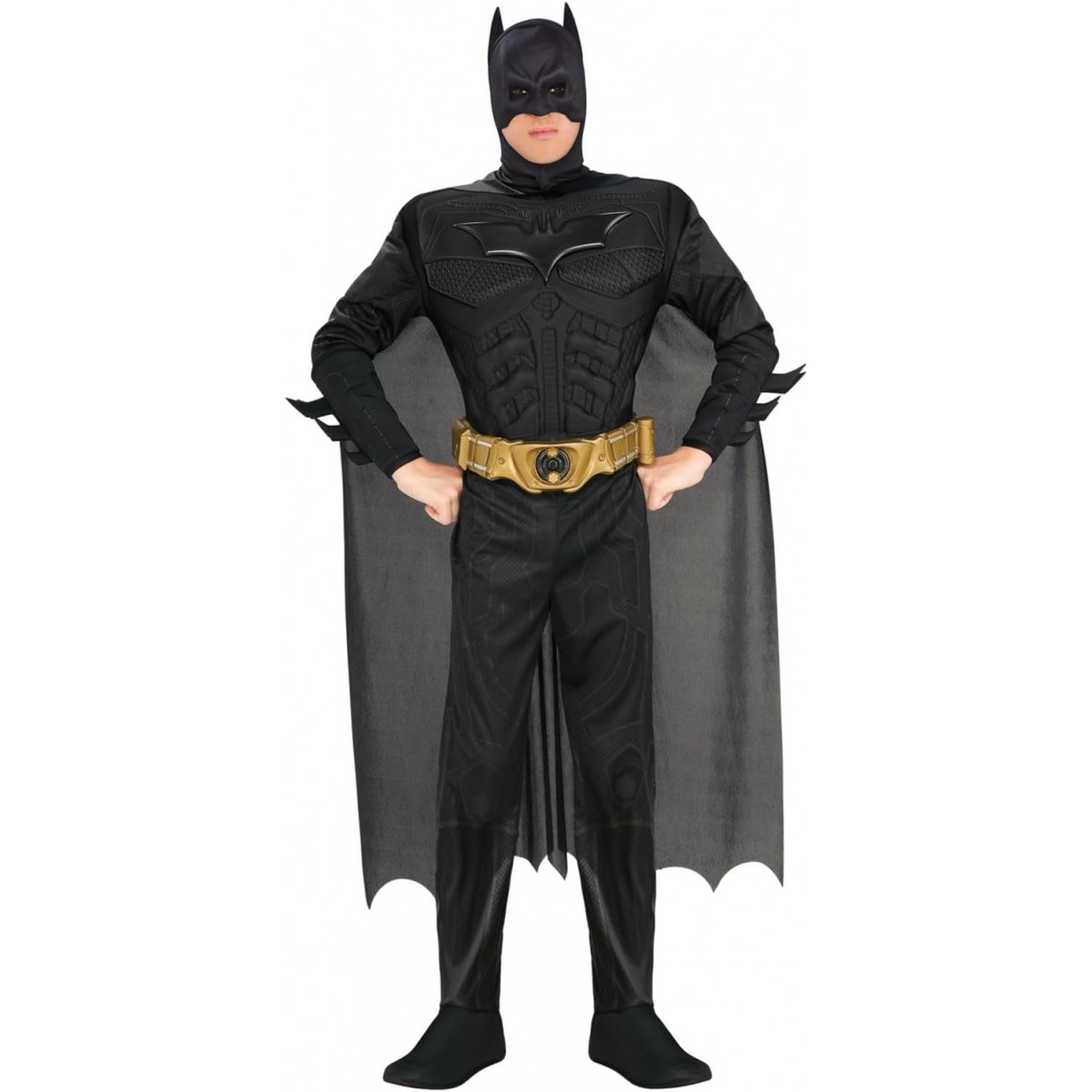 COST BATMAN DELUXE C/MUSCOLI ADULTO - RUBIES - COSTUMI - td-toys.it