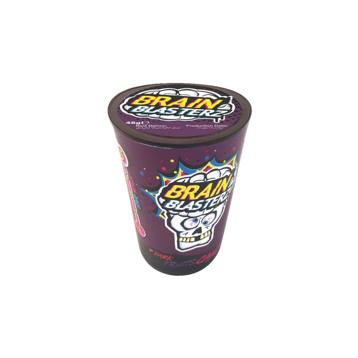 Brain Blasterz Berry Candy Container 48g - - DOLCI - td-toys.it