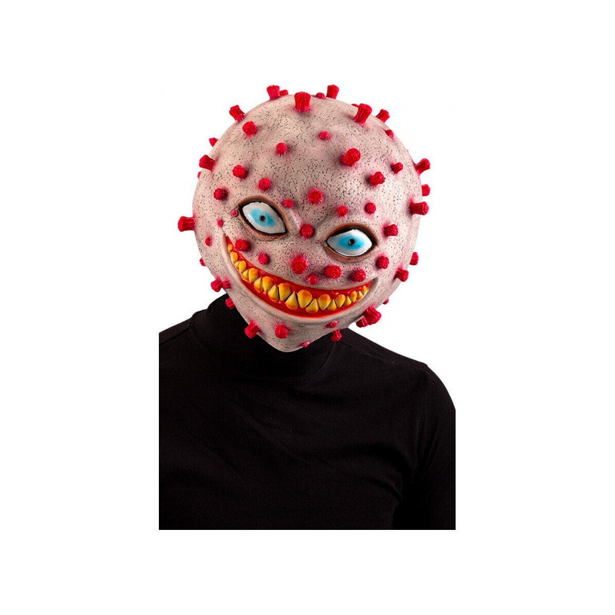 MASCHERA VIRUS IN LATTICE C/CAV. - CARNIVAL TOYS - MASCHERE - td-toys.it