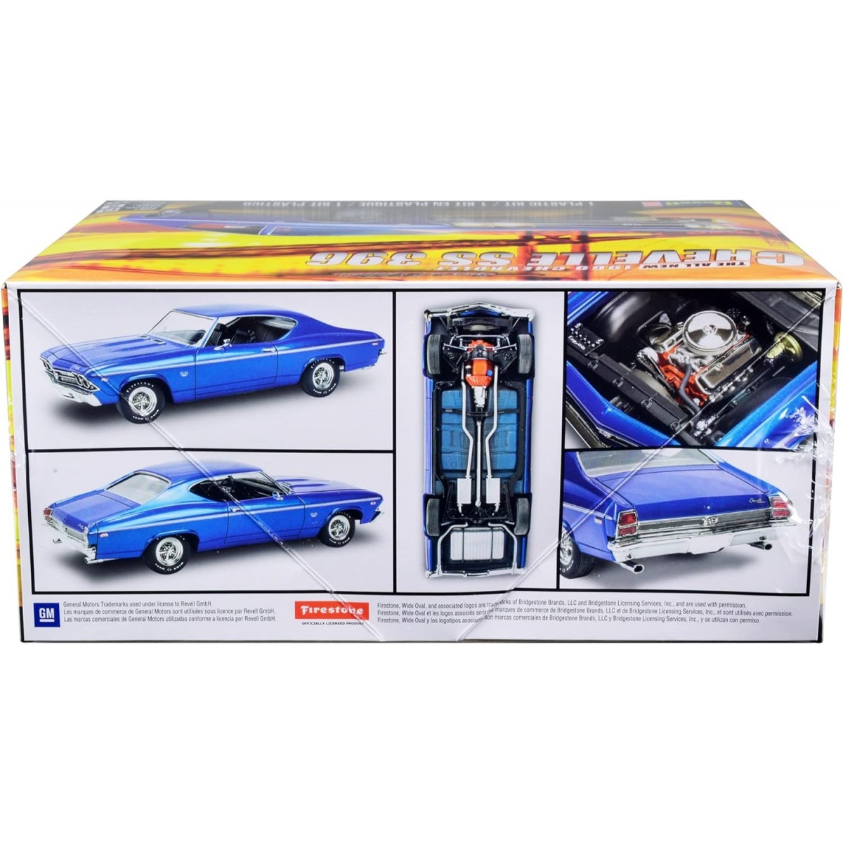 1969 Chevelle SS Assortimento delmodellino Revell-MODELLISMO