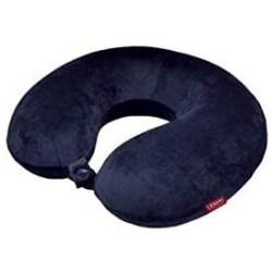 TRAVEL PILLOW IN MEMORY FOAM - BLUE CUSCINO DA VIAGGIO IN MEMORY FO