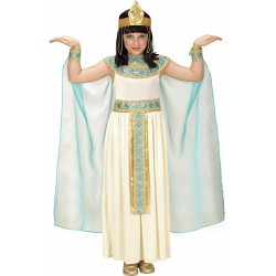 COSTUME CARNEVALE CLEOPATRA TG S VESTITO COMPLETO CON ABITO