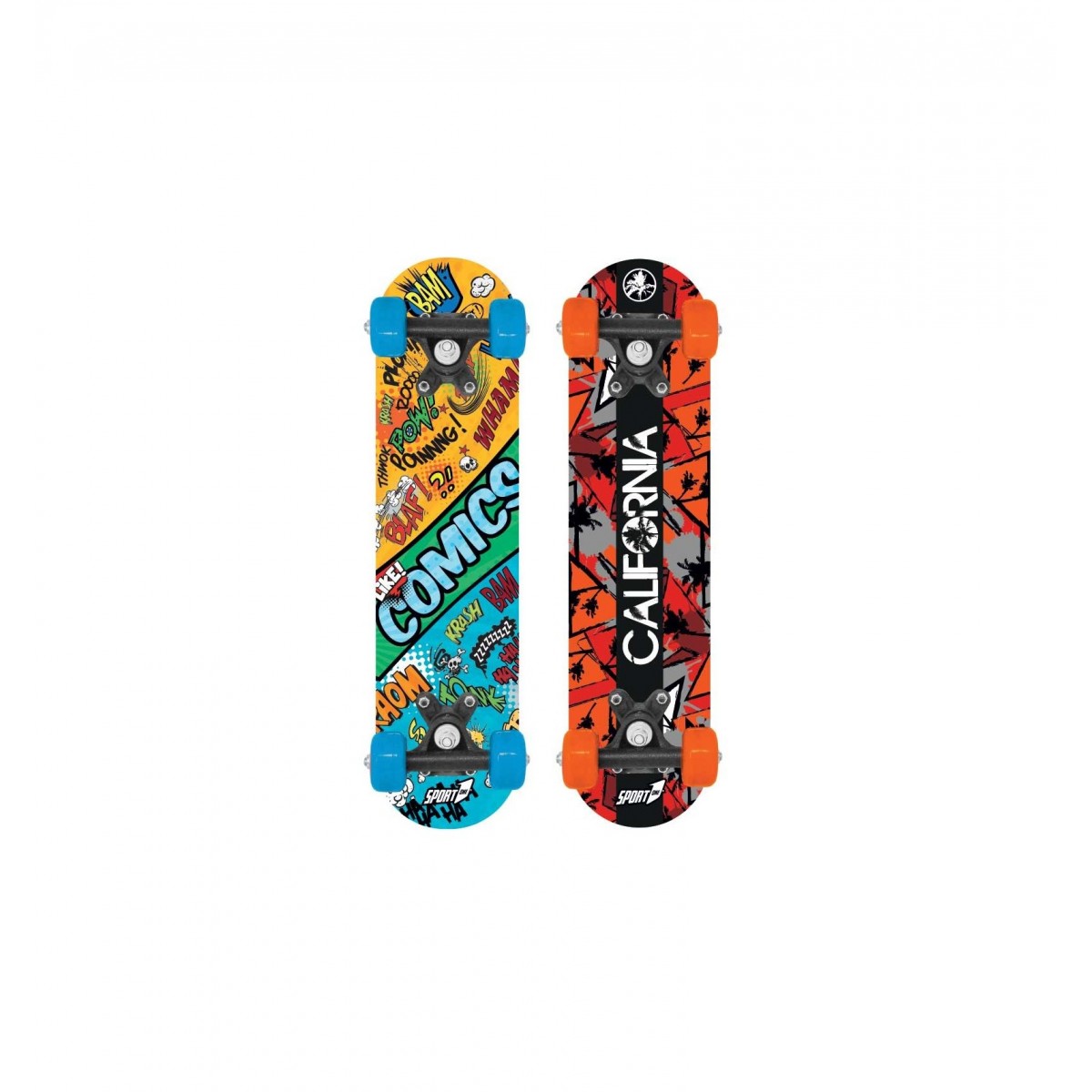 SKATEBOARD"COOL"MID 60CM - SPORT ONE - SKATEBOARD - td-toys.it