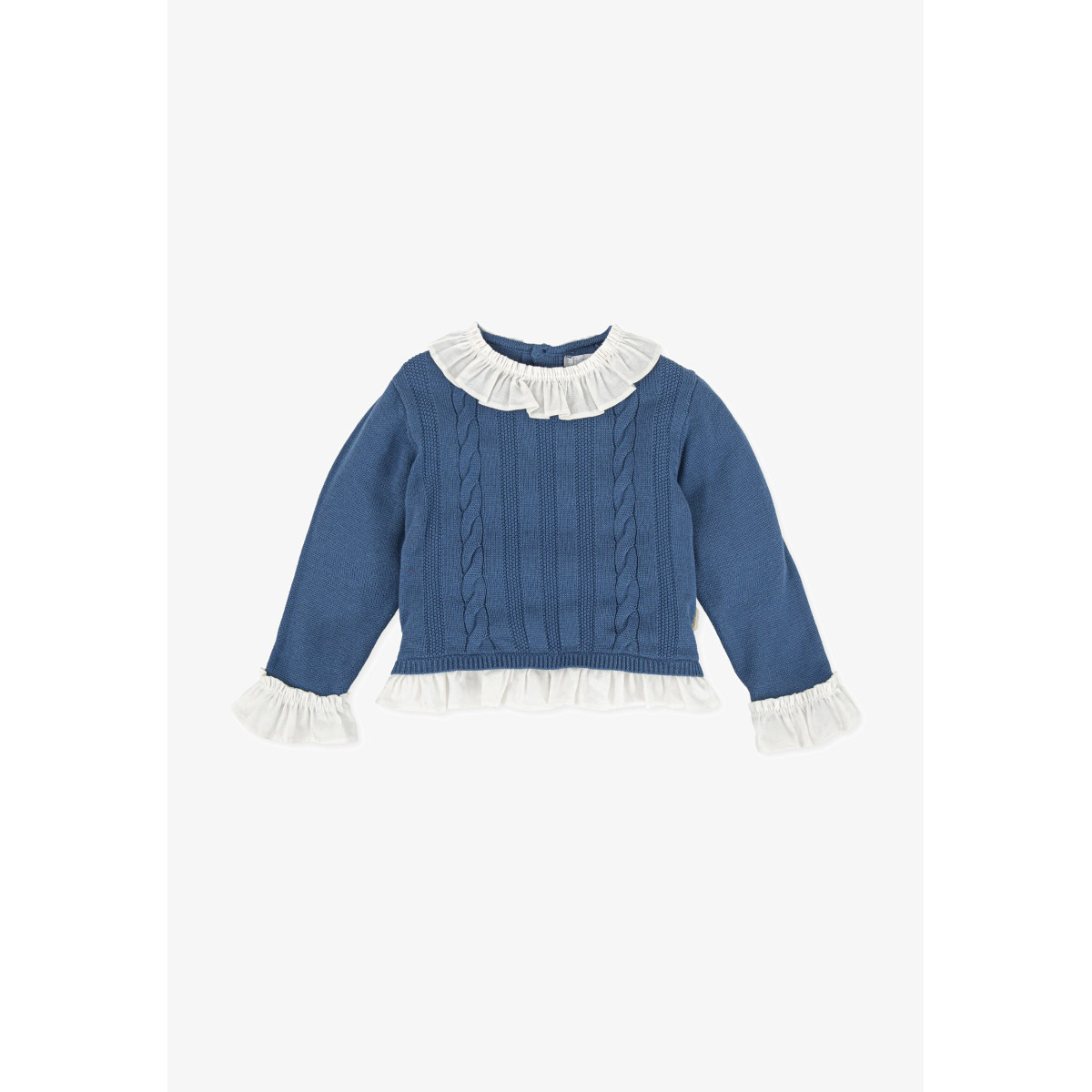 PULLOVER BLU MARINO 6.A - TUTTO PICCOLO - SWEATERS - td-toys.it