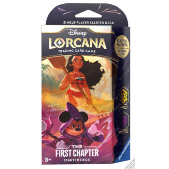 LORCANA - STARTER DECKS - FIRST CHAPTER - ENG - DISNEY - BOARD GAMES' - td-toys.it