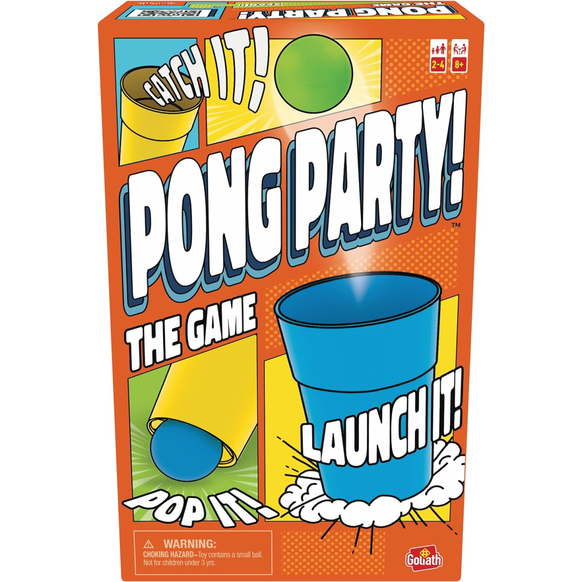 PONG PARTY - GOLIATH - BOARD GAMES' - td-toys.it