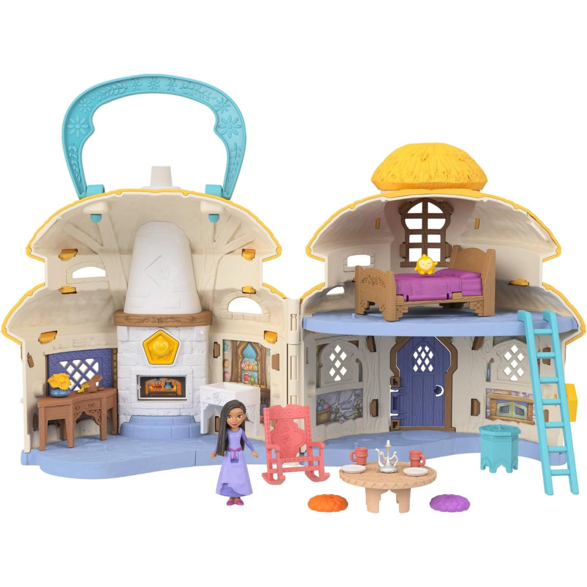 HRH76 DISNEY WISH PLAYSET CASA DI ASHA-BAMBINA