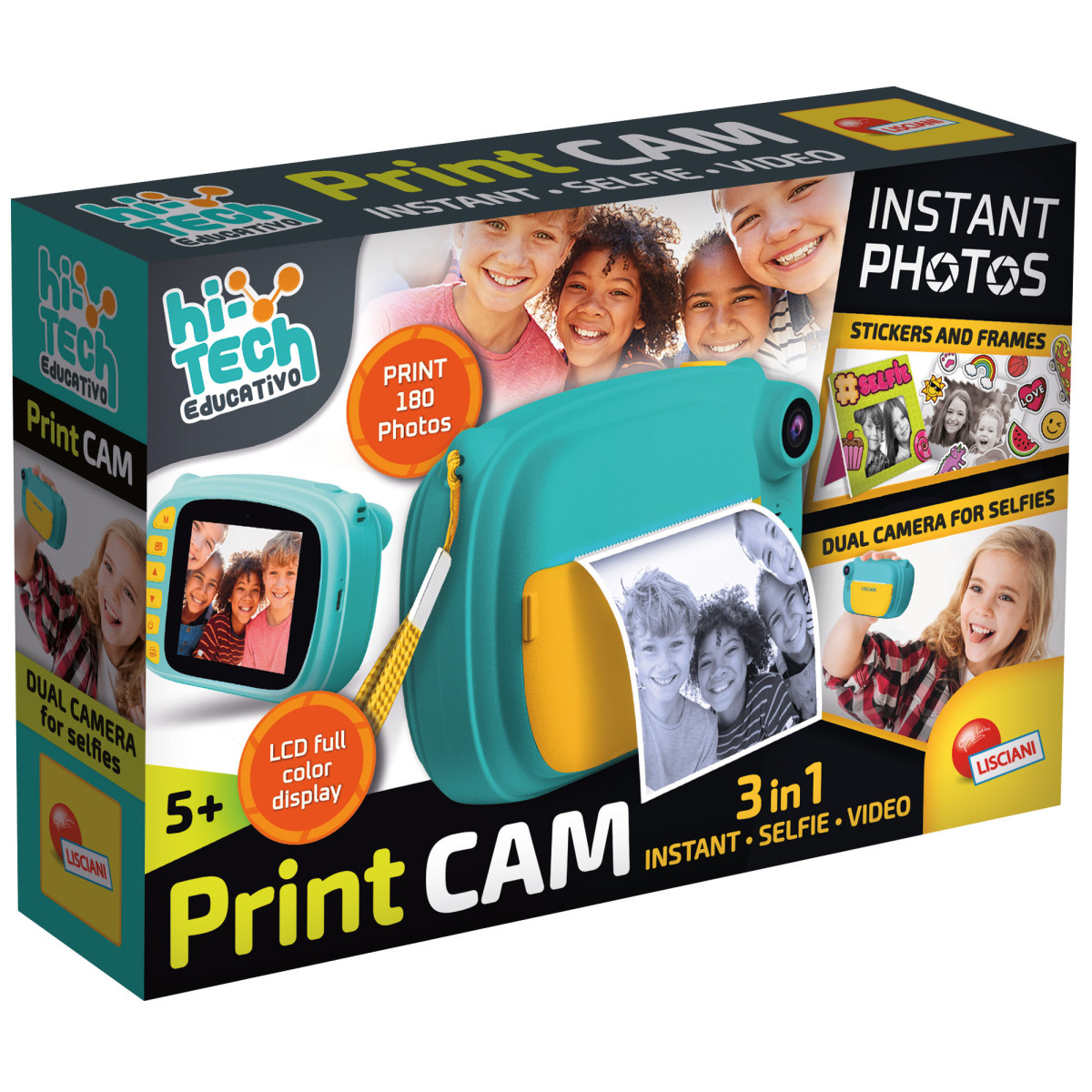 PRINT CAM HI-TECH - LISCIANI GIOCHI - UNISEX - td-toys.it