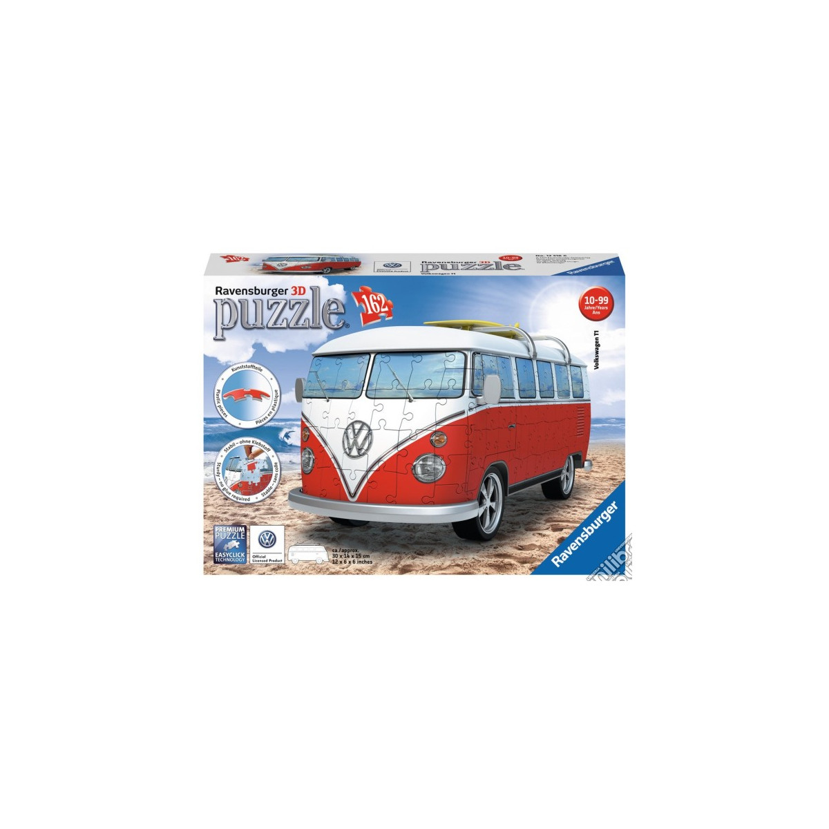 Pulmino Volkswagen - Ravensburger - PUZZLE - td-toys.it