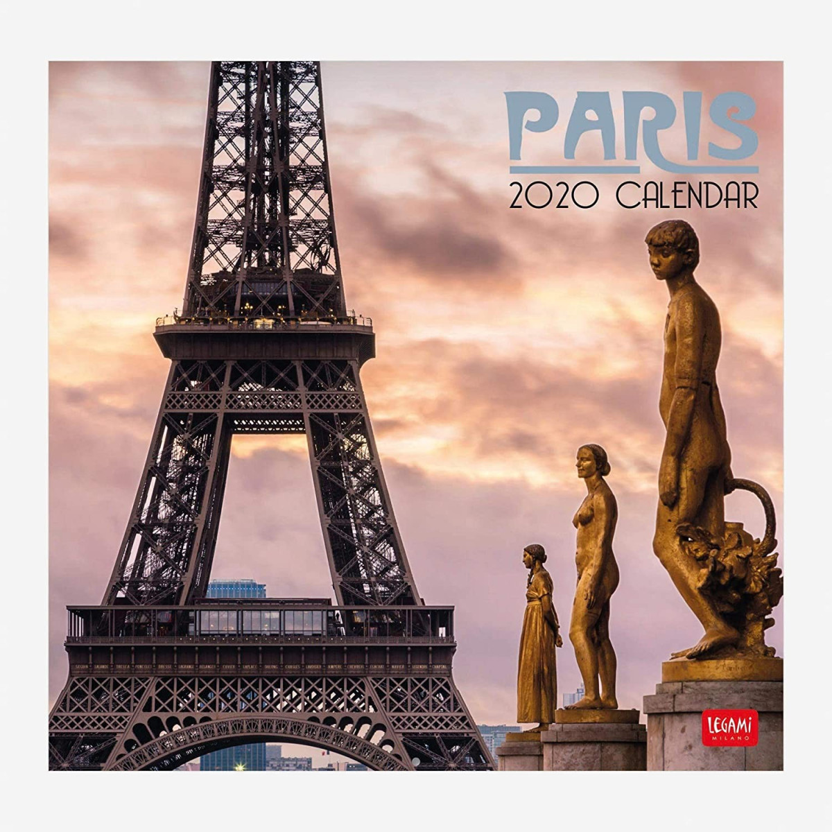 CALENDAR 2020 - 30X29 cm PARIS - - Home - td-toys.it