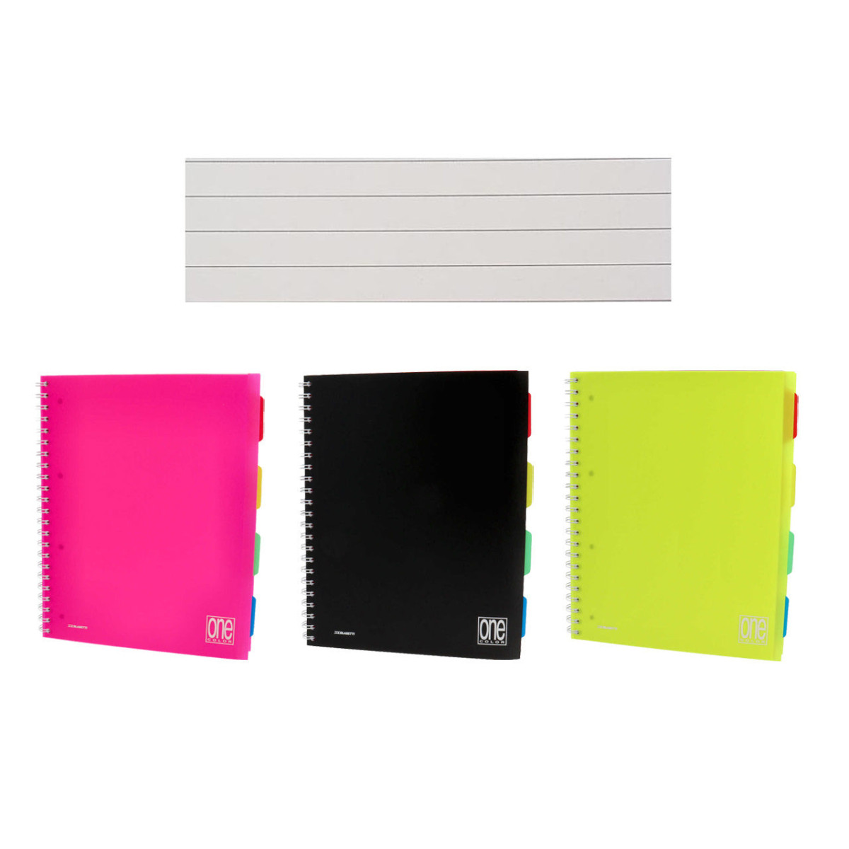 ONE COLOR PPL SPIRALE C/DIVISO 1R-NOTEBOOKS