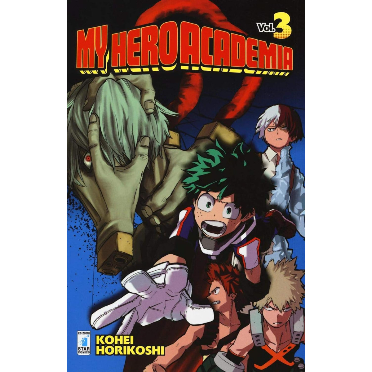 MY HERO ACADEMIA 3 - EDIZIONI STAR COMICS - FUMETTI MANGA - td-toys.it