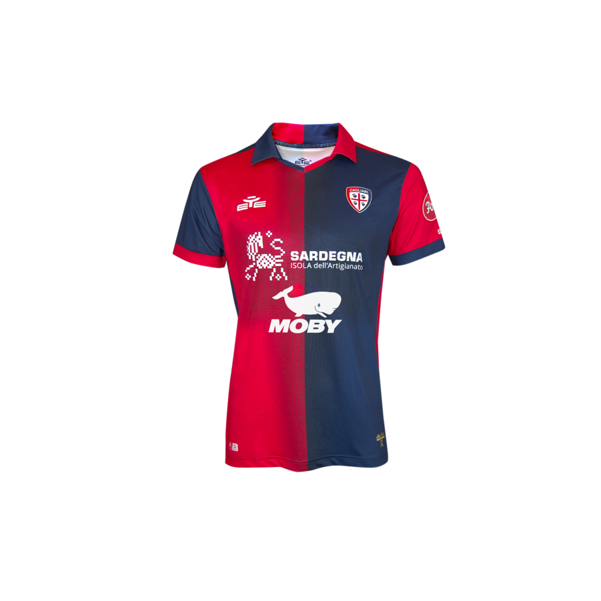 CAGLIARI CALCIO 23/24 – MAGLIA GARA HOME YS-POLO