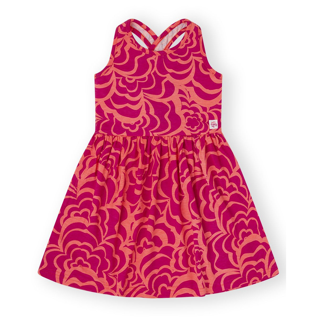 VESTIDO WAVES - FUCSIA - 10Y - 1 - CANADA HOUSE - VESTITO - td-toys.it