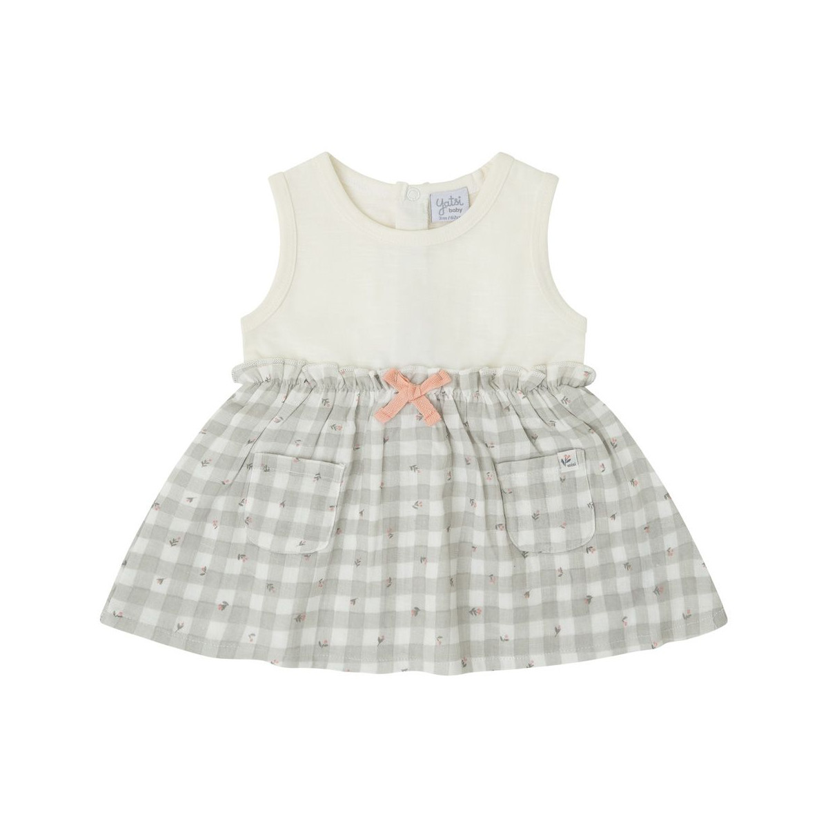 VESTIDO MINICHOU - CRUDO - 18M - 1 - CANADA HOUSE - abito - td-toys.it