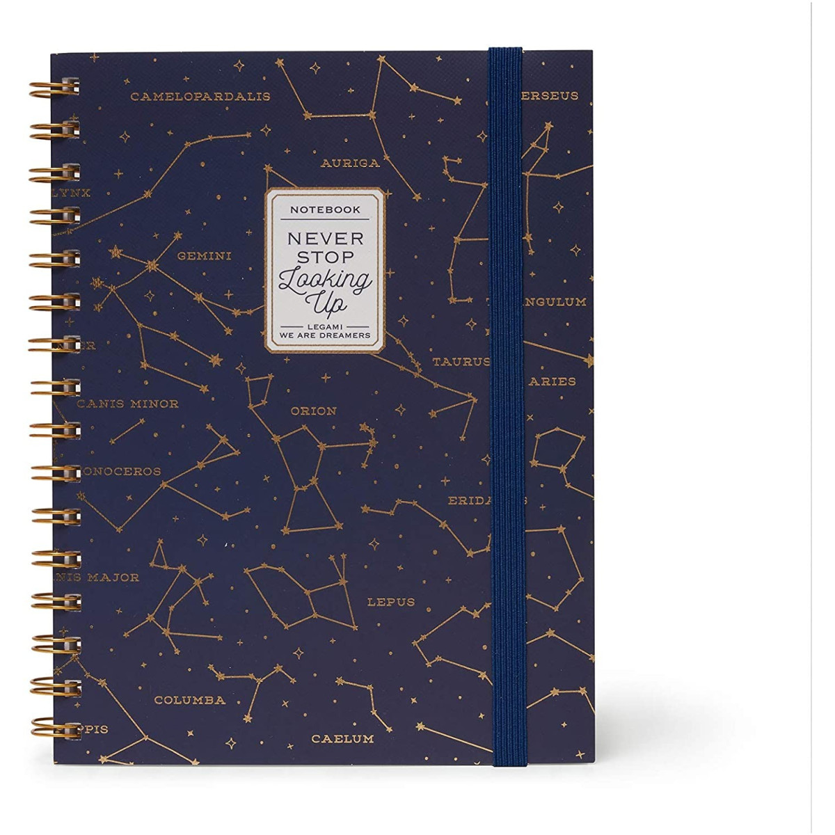 NOTEBOOK WITH SPIRAL - LARGE - NEVER STOP - LEGAMI MILANO - LEGAMI MILANO - td-toys.it