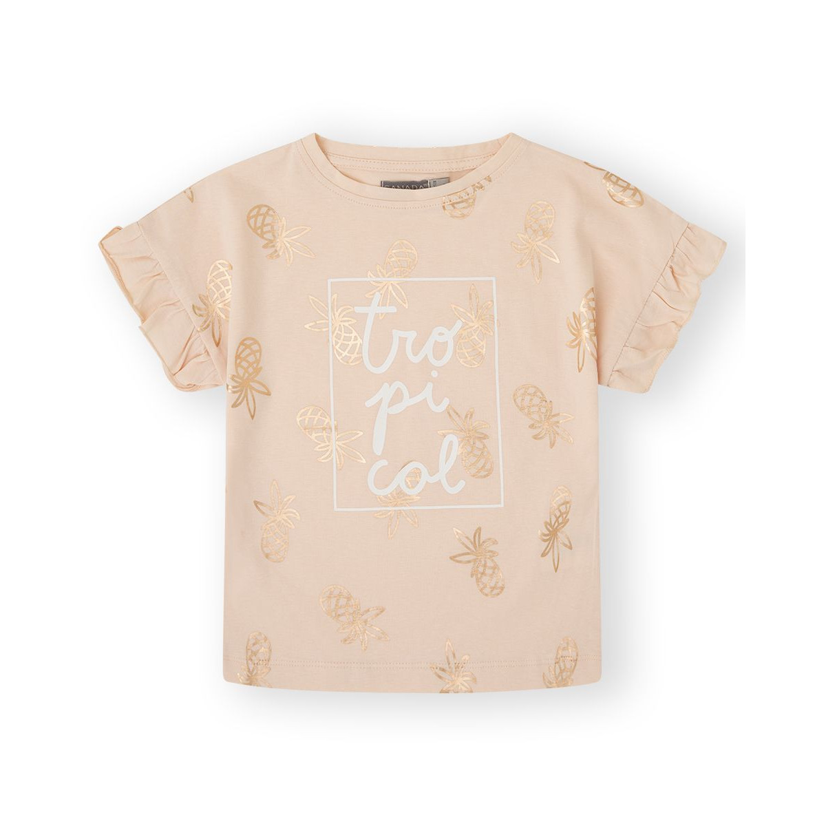 CAMISETA TROPICAL - ROSA - 10Y - 1 - CANADA HOUSE - T SHIRT - td-toys.it