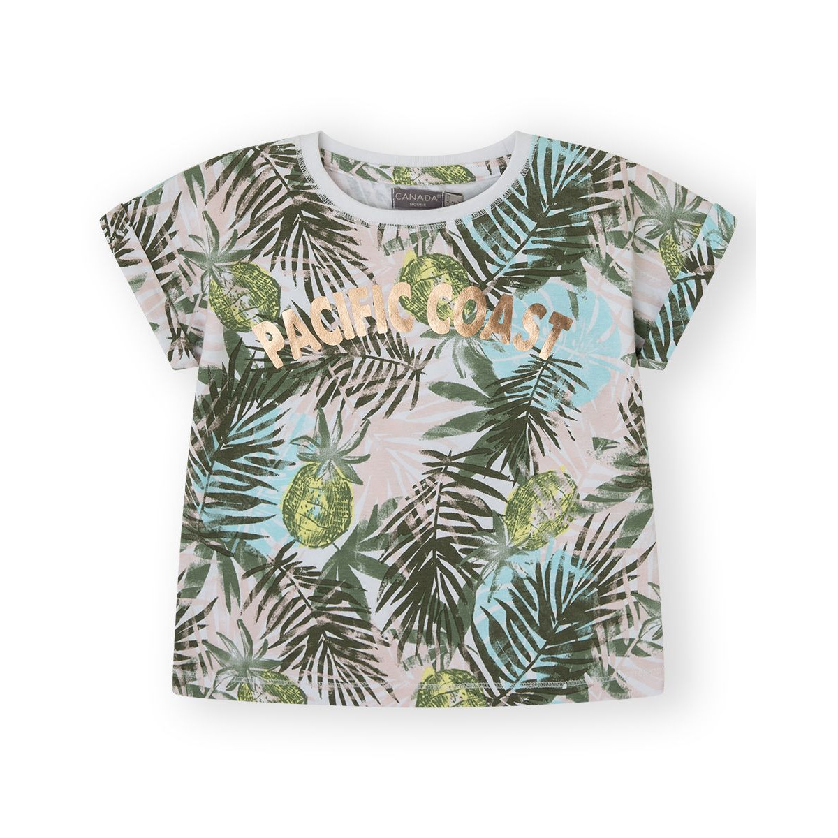 CAMISETA PINEAPPLES - MULTICOLOR - 10Y - 1 - CANADA HOUSE - T SHIRT - td-toys.it