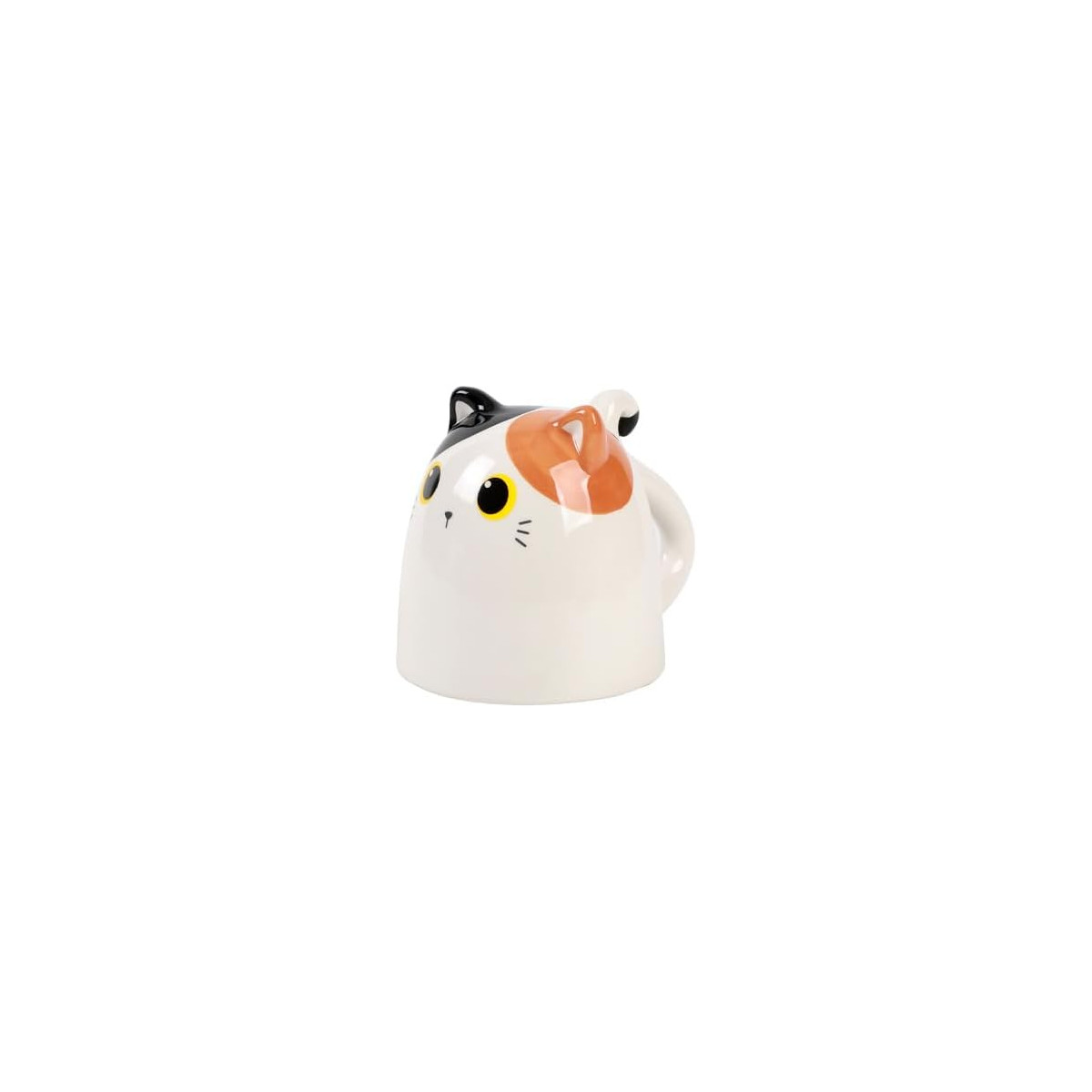 TAZZA IN CERAMICA UP & DOWN ORANGE CAT-TAZZE