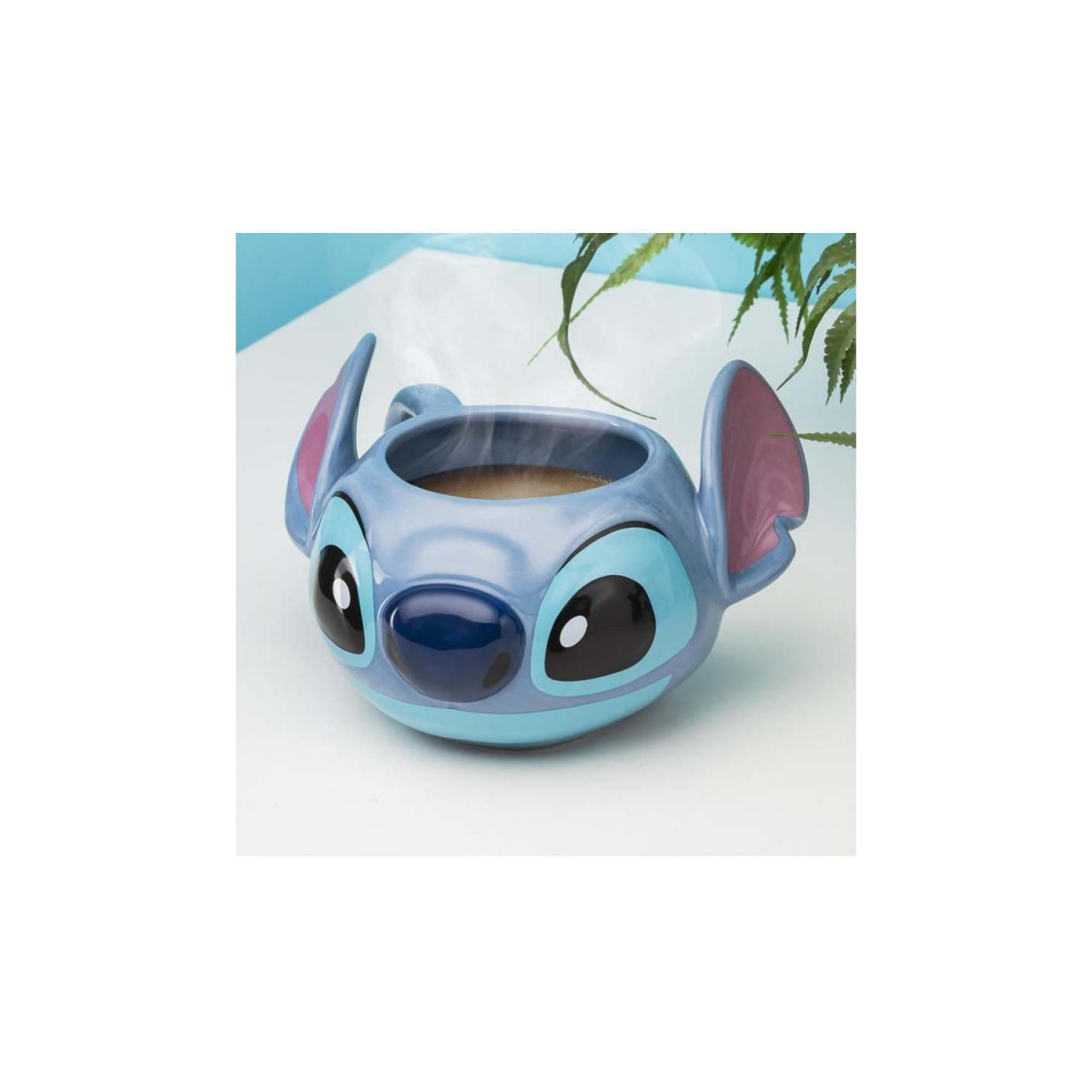 PP10506LS - DISNEY: LILO E STITICH - STITCH SHAPED MUG - PALADONE - CUPS - td-toys.it