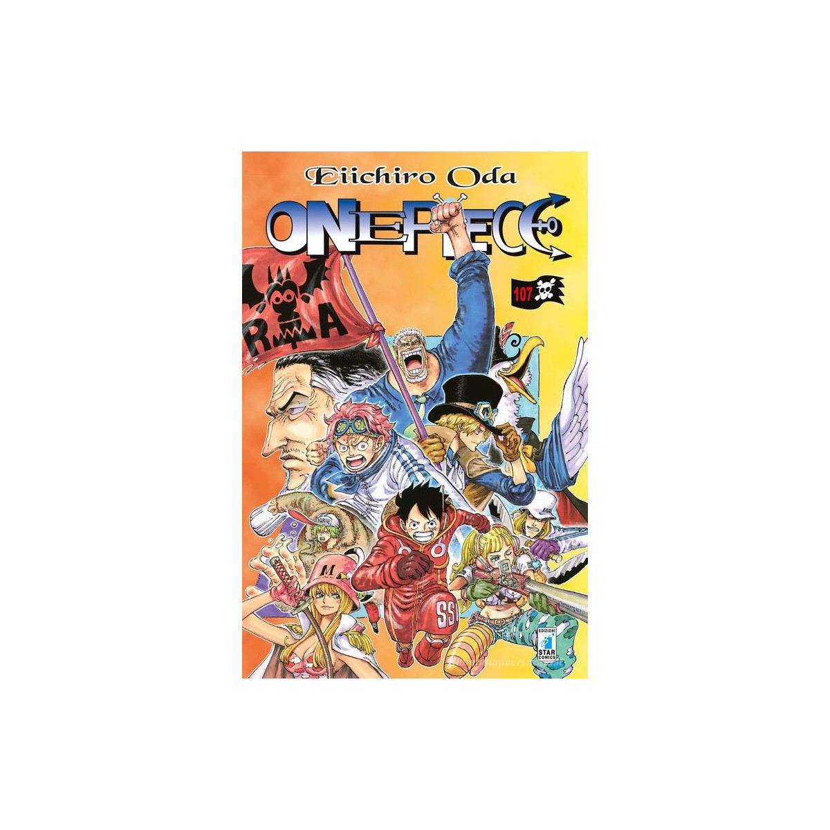 ONE PIECE 107-FUMETTI MANGA