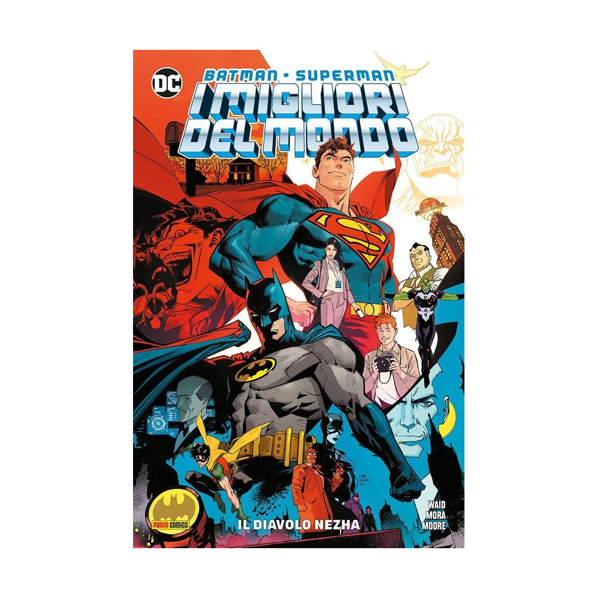 BATMAN/SUPERMAN: I MIGLIORI DEL MONDO VOL. 1 - IL DIAVOLO NEHZA - PANINI COMICS - FUMETTI MANGA - td-toys.it