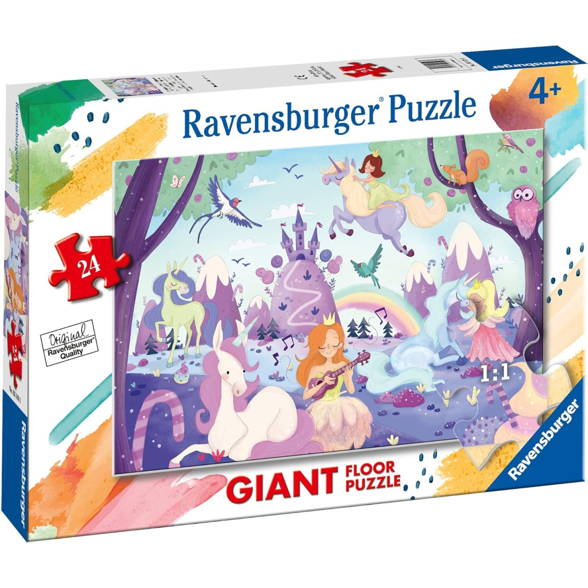 UniCorns Giant floor 24p-PUZZLE